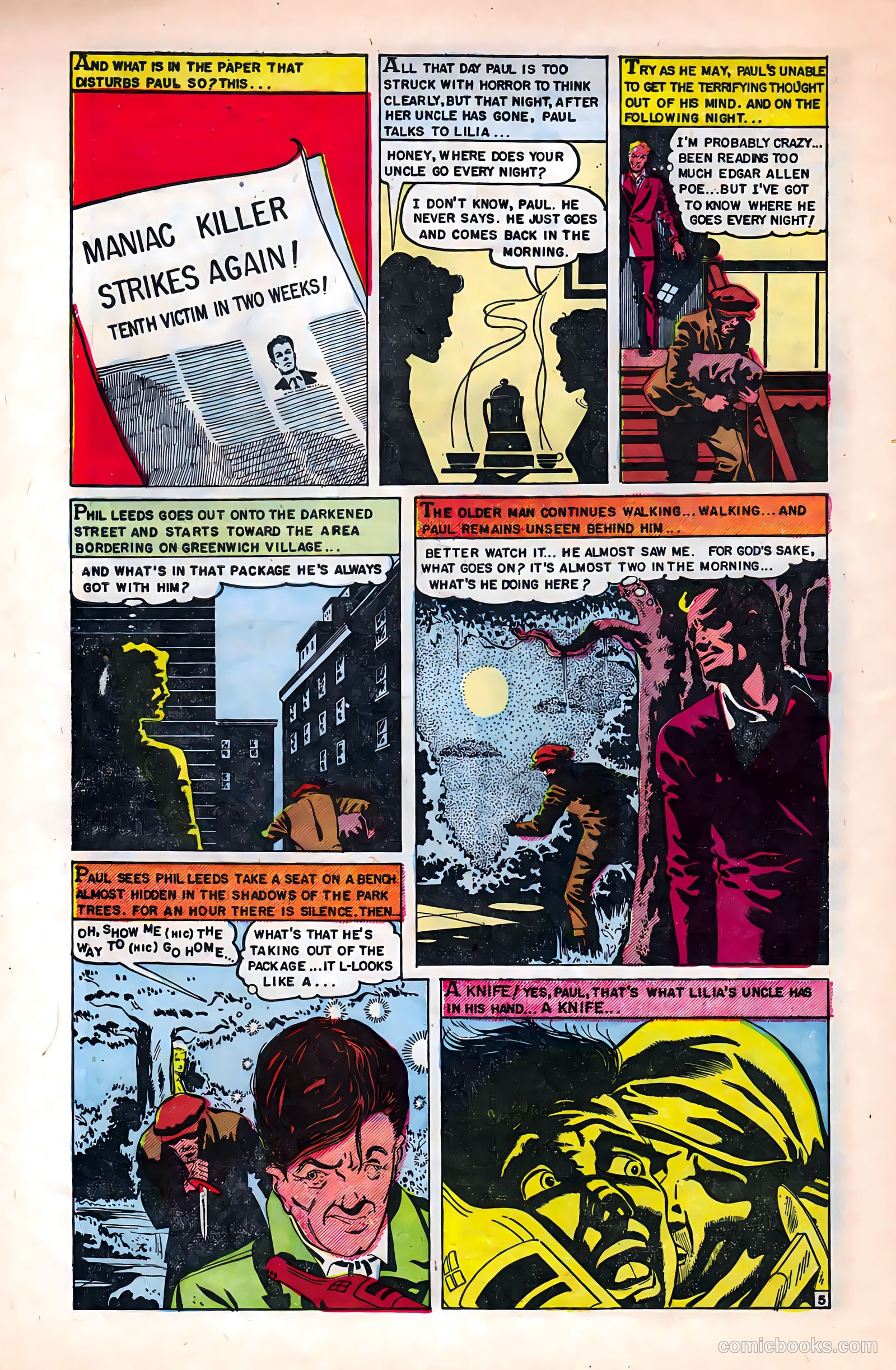 Fight against Crime #13 (1953) — page 32 of 36