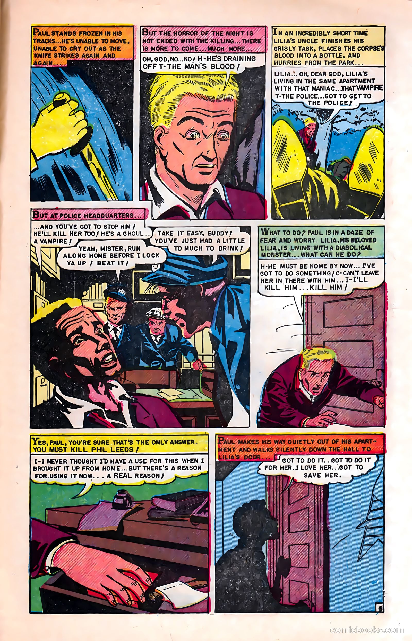 Fight against Crime #13 (1953) — page 33 of 36