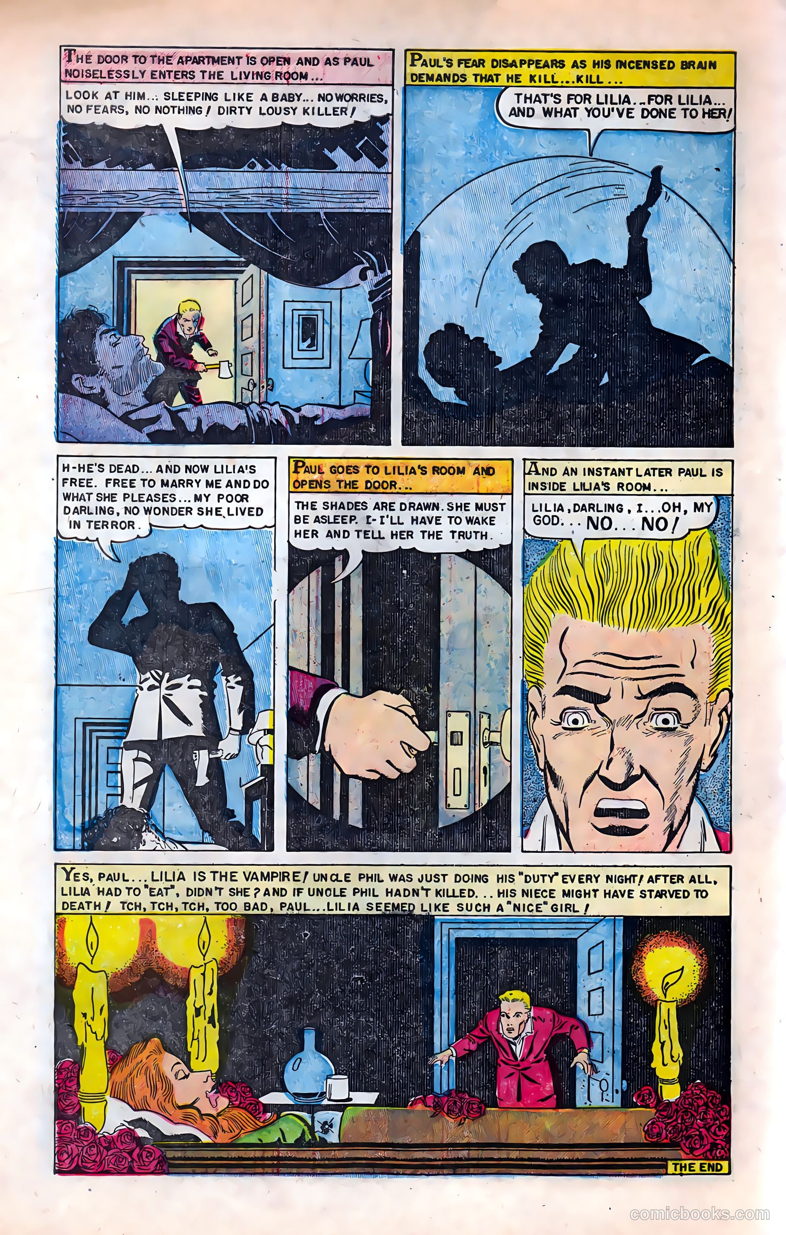 Fight against Crime #13 (1953) — page 34 of 36
