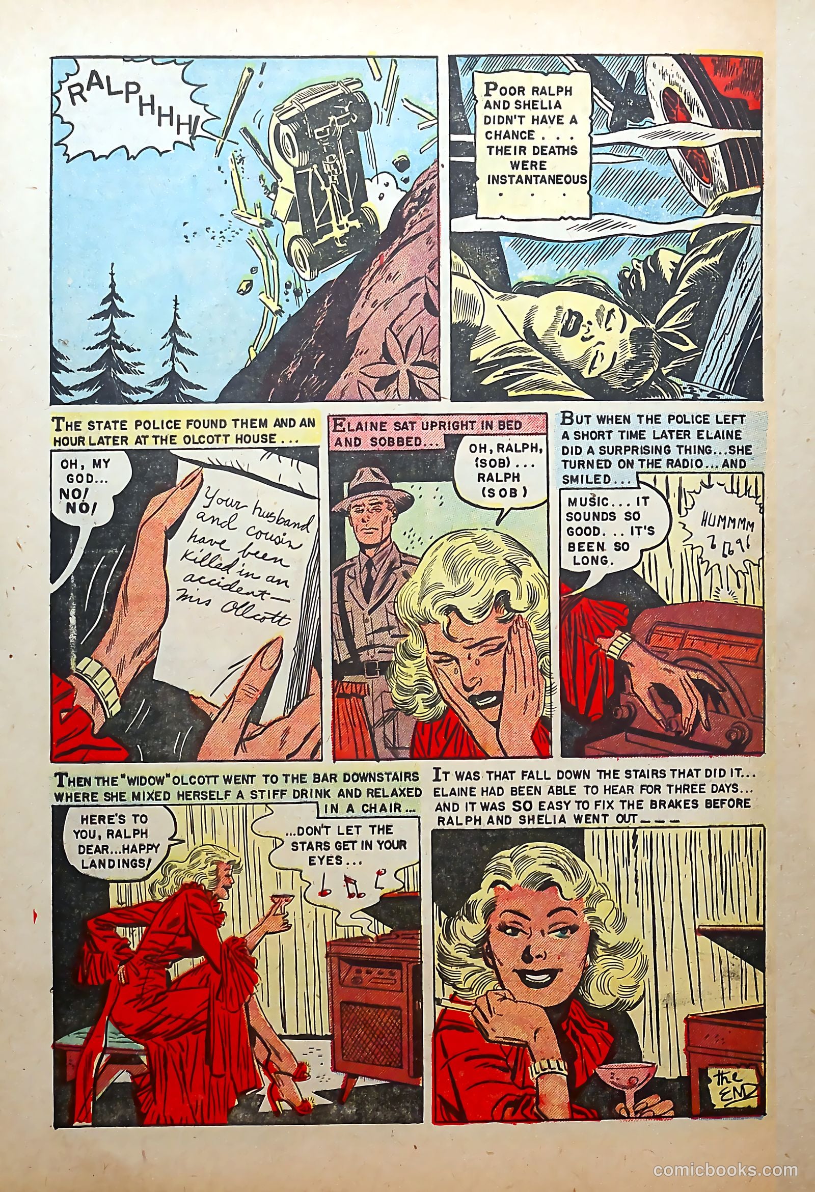 Fight against Crime #14 (1953) — page 32 of 36