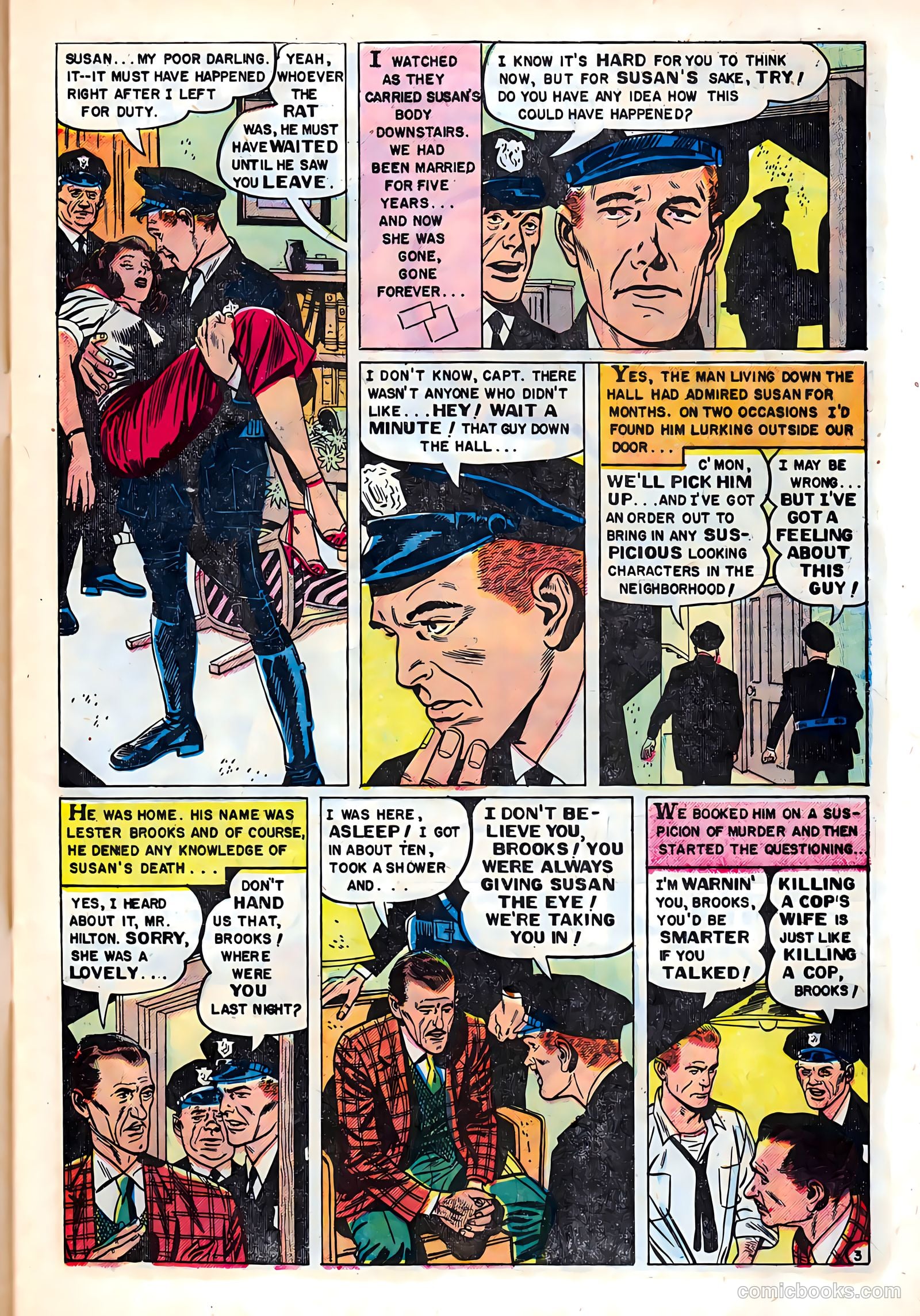 Fight against Crime #15 (1953) — page 5 of 36
