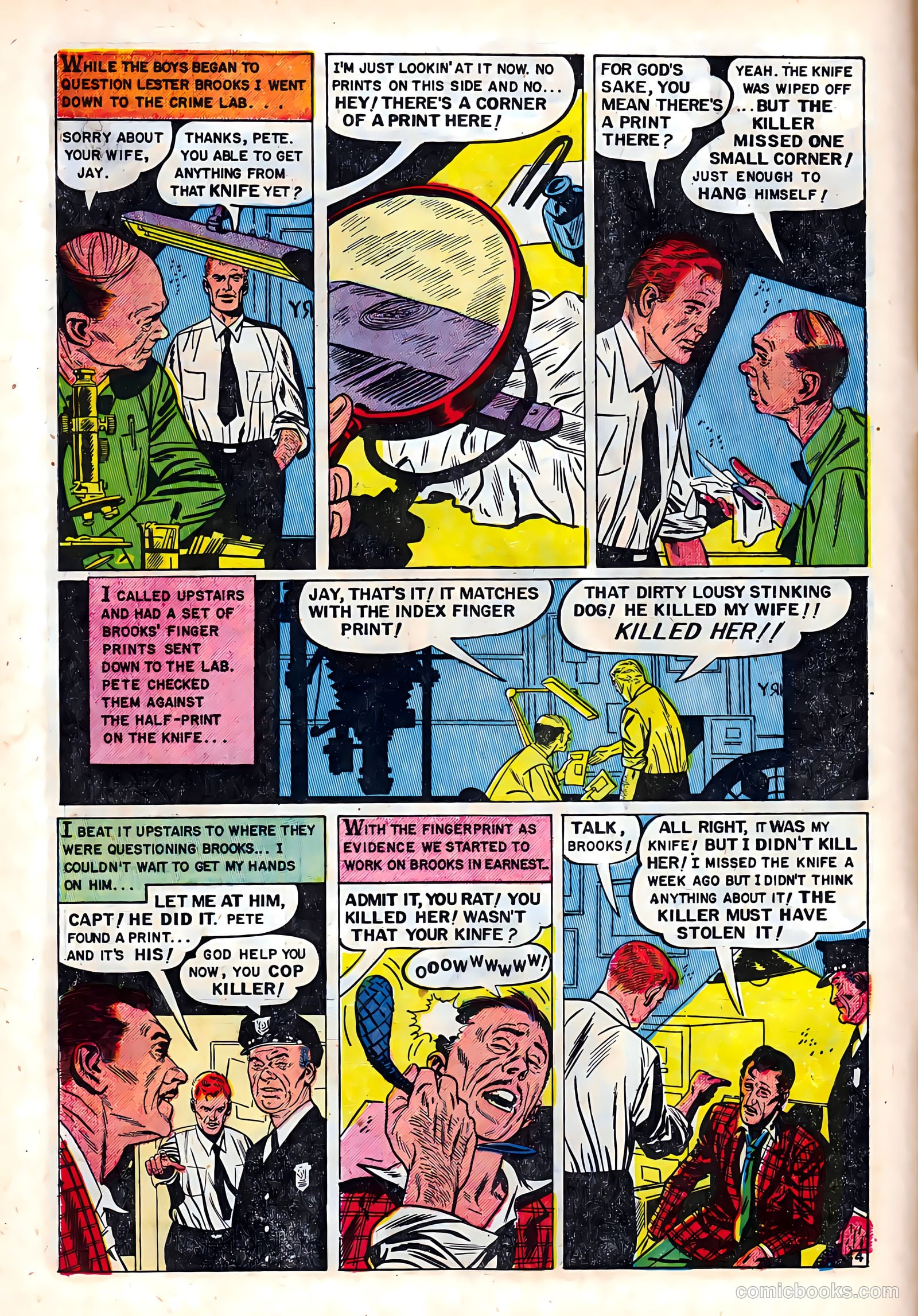 Fight against Crime #15 (1953) — page 6 of 36