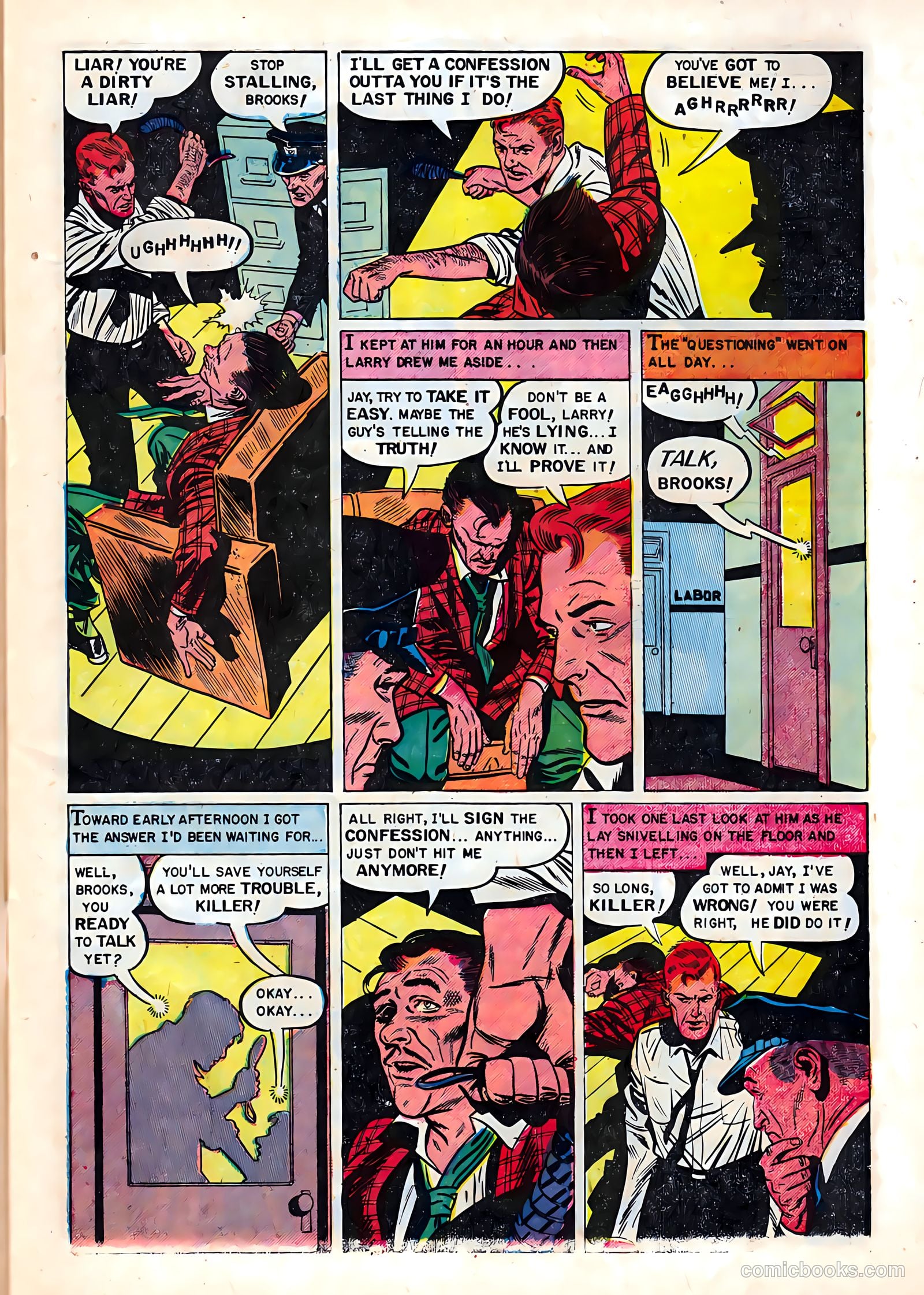 Fight against Crime #15 (1953) — page 7 of 36