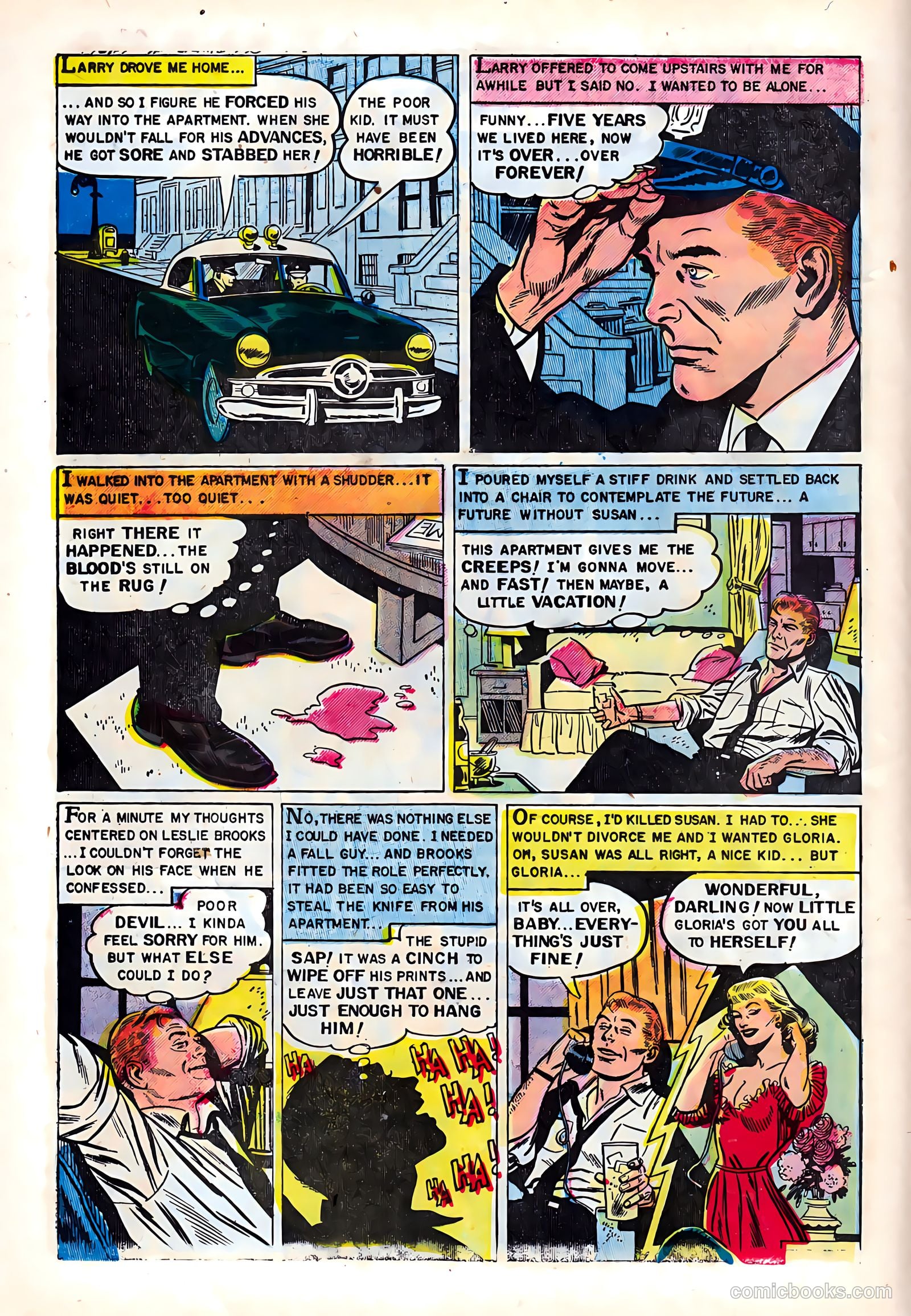 Fight against Crime #15 (1953) — page 8 of 36