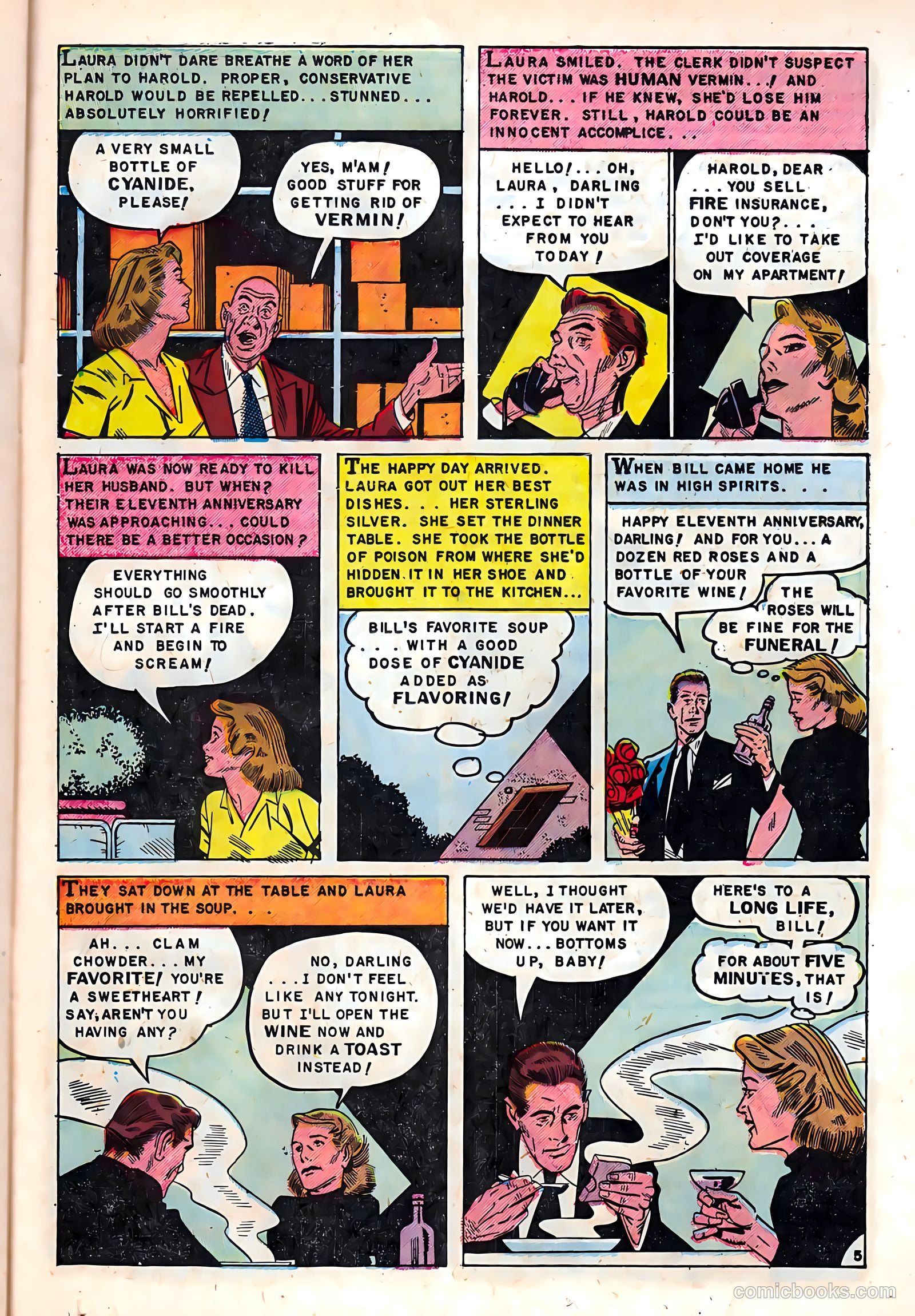 Fight against Crime #15 (1953) — page 23 of 36