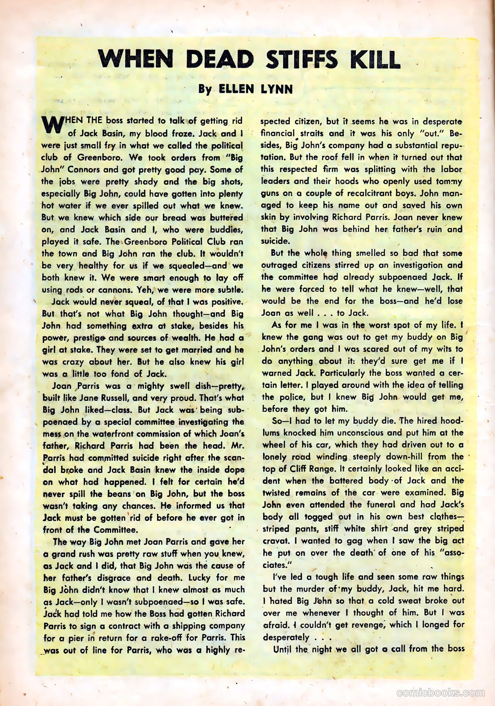Fight against Crime #16 (1953) — page 16 of 36