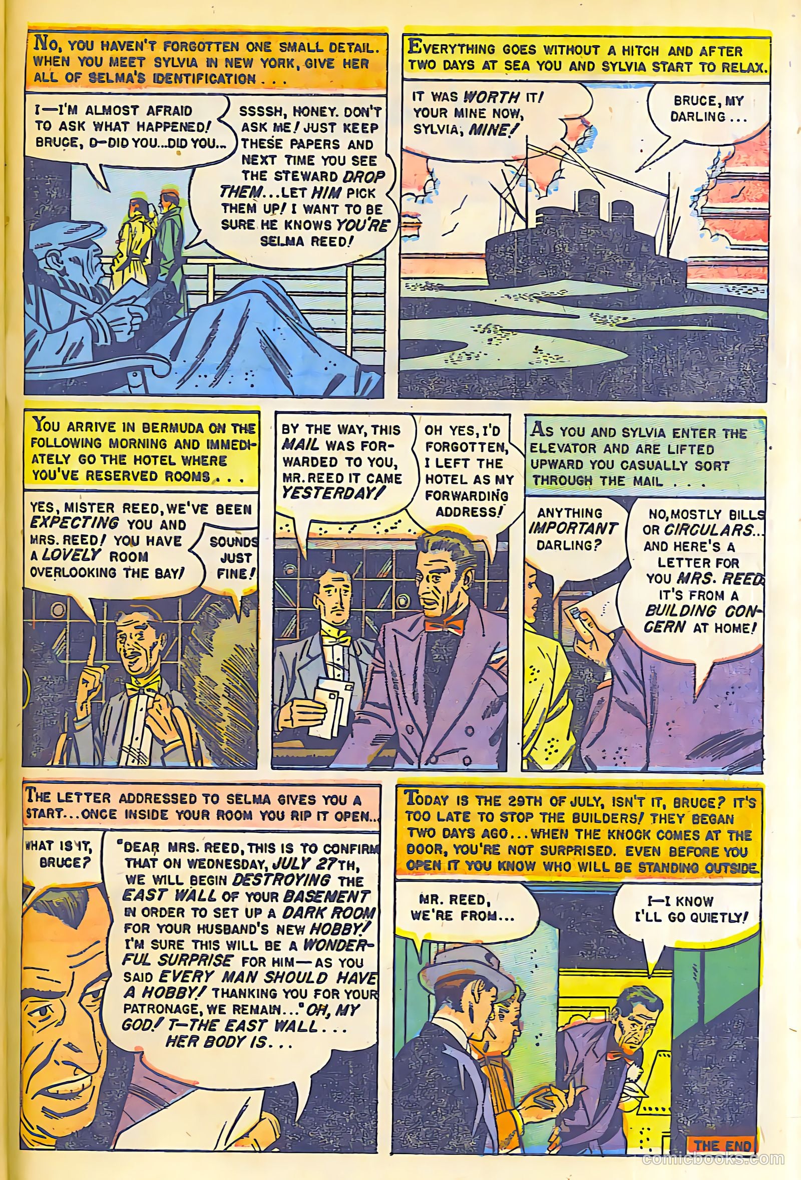 Fight against Crime #17 (1954) — page 26 of 26
