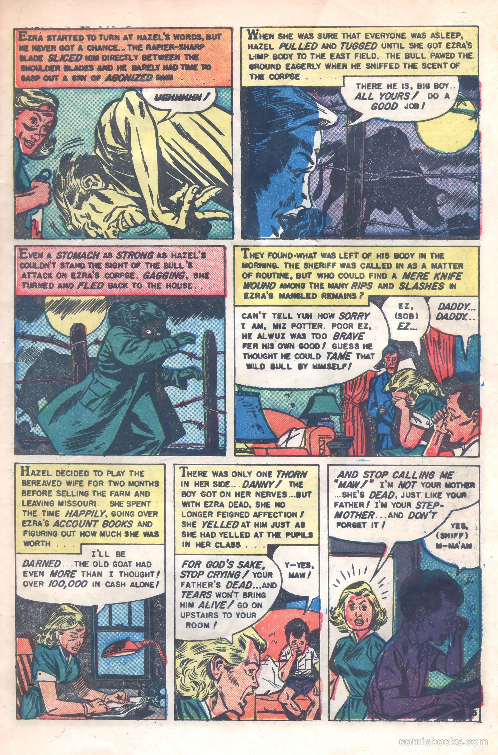 Fight against Crime #19 (1954) — page 7 of 36