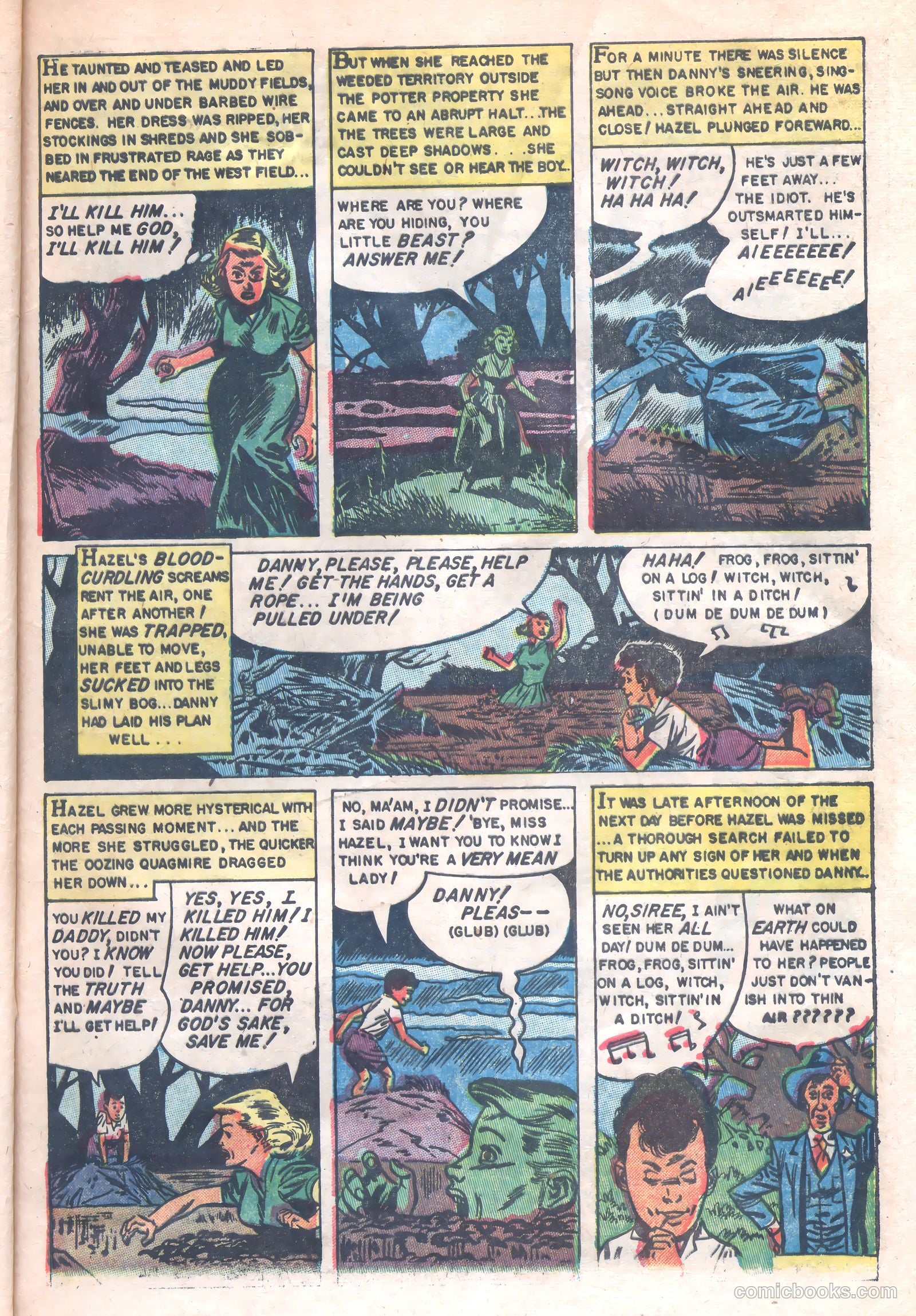 Fight against Crime #19 (1954) — page 9 of 36