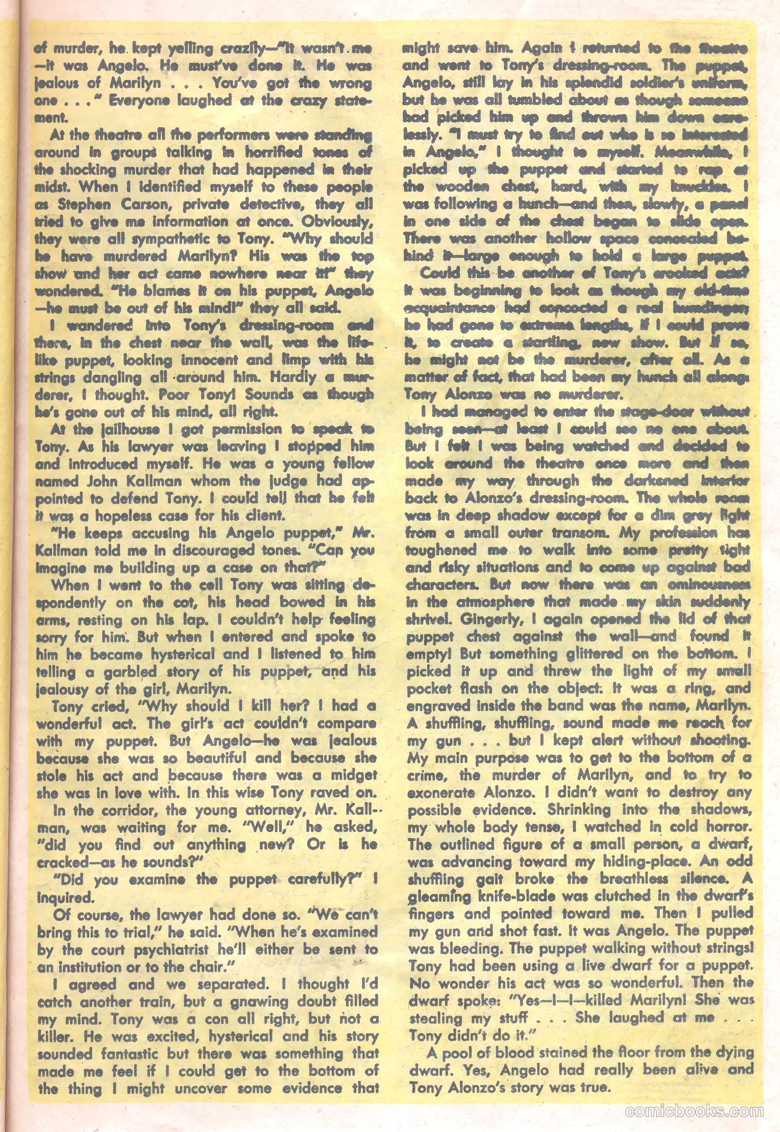 Fight against Crime #19 (1954) — page 19 of 36