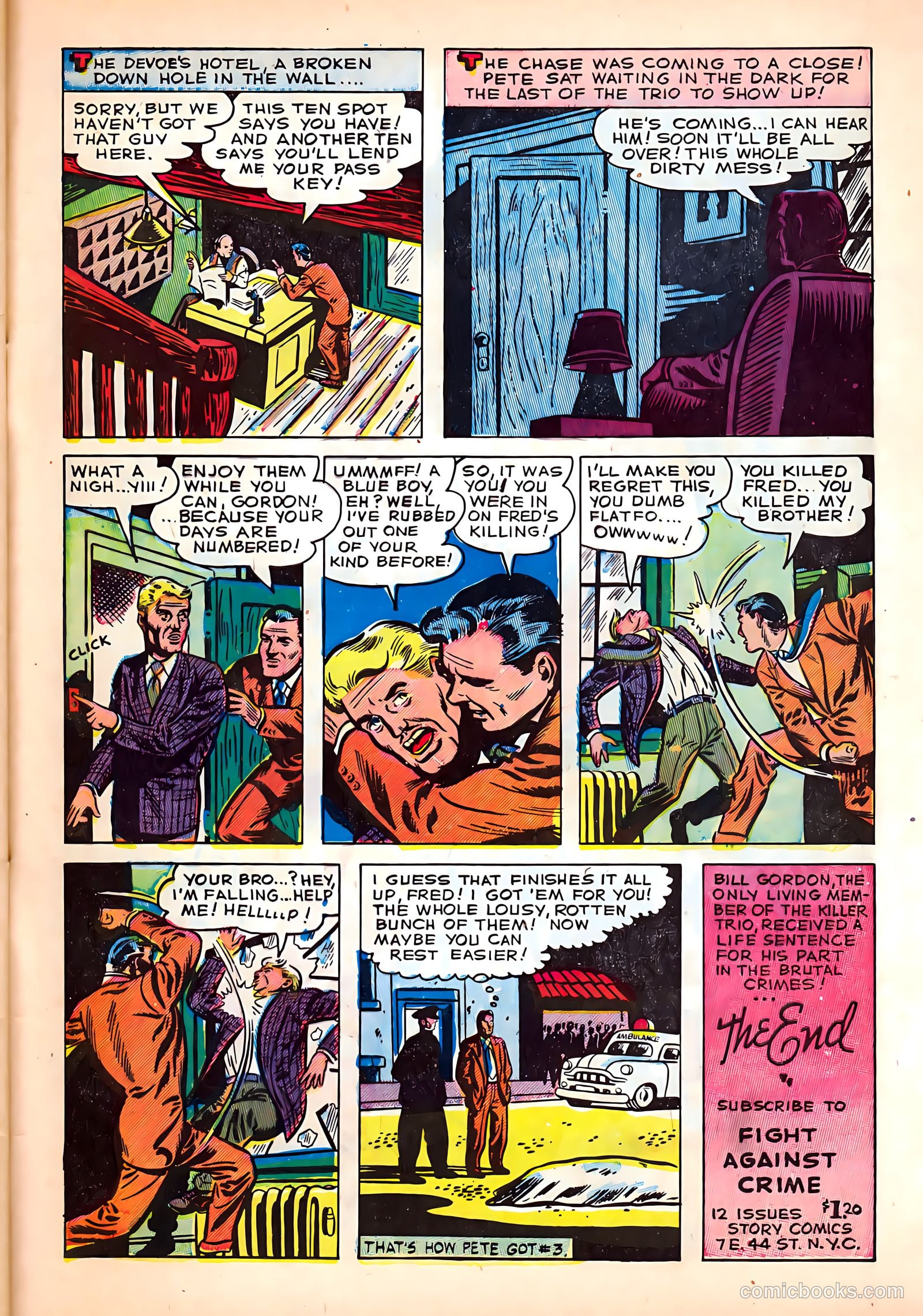 Fight against Crime #2 (1951) — page 33 of 36