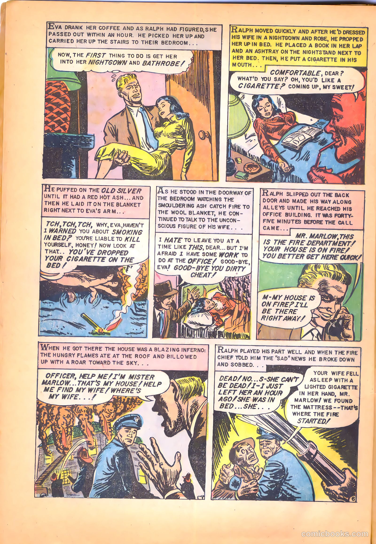 Fight against Crime #20 (1954) — page 8 of 36