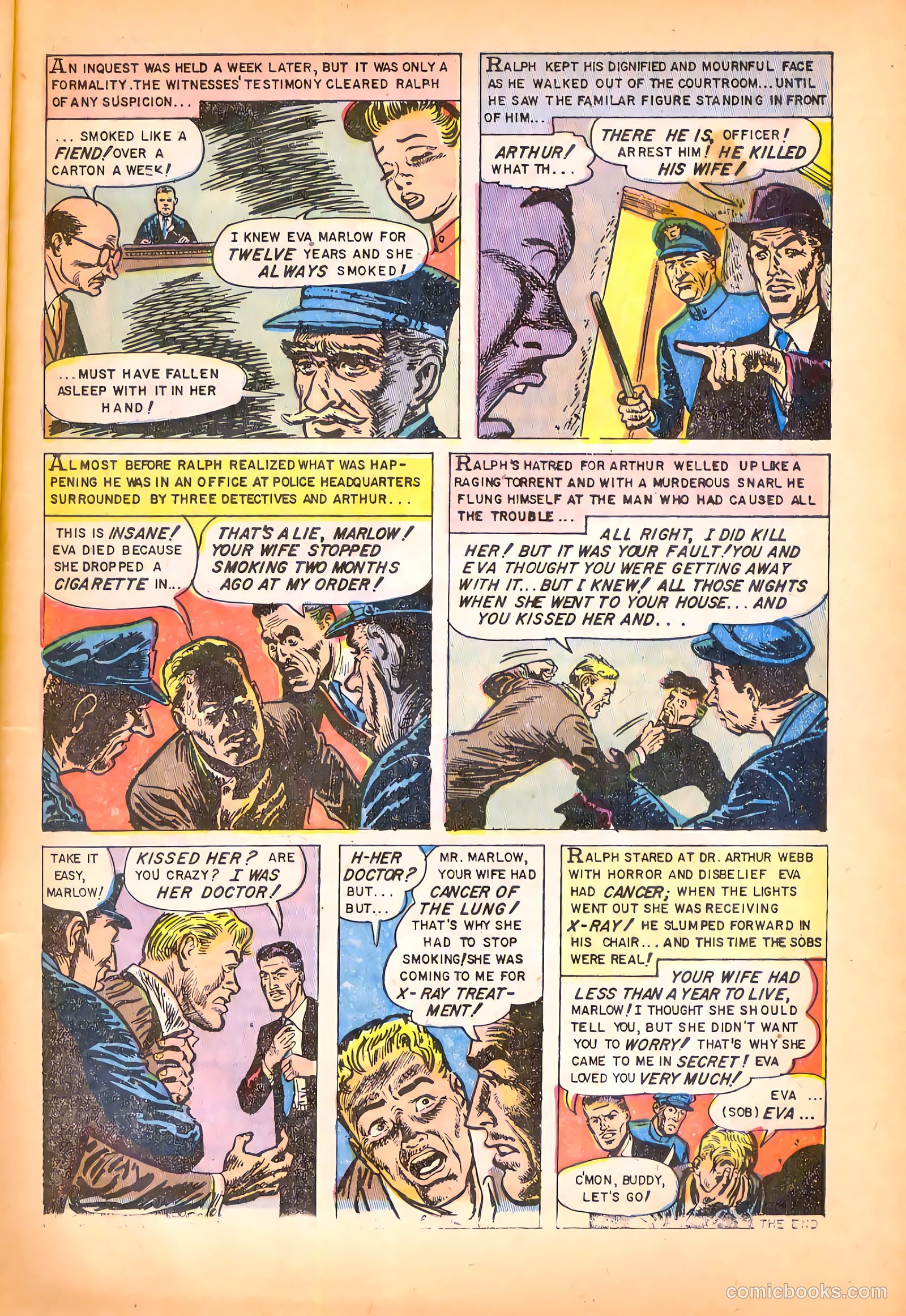 Fight against Crime #20 (1954) — page 9 of 36