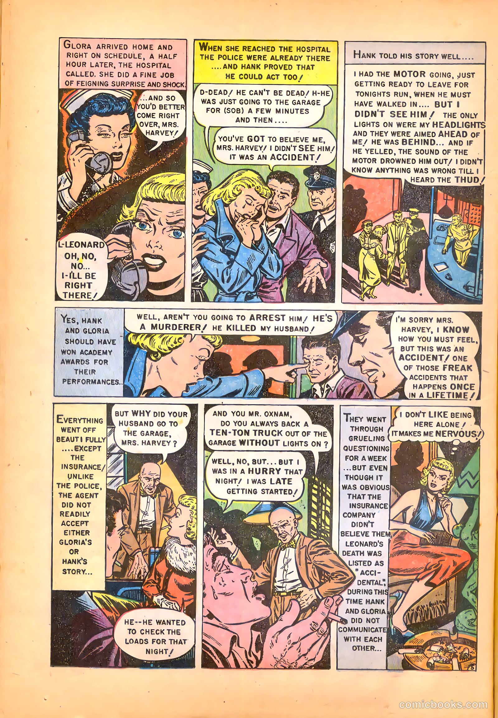 Fight against Crime #20 (1954) — page 16 of 36