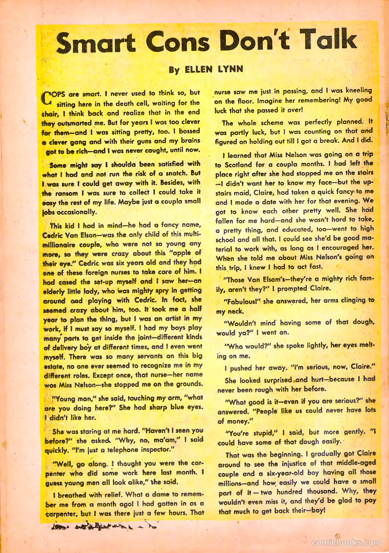 Fight against Crime #20 (1954) — page 18 of 36