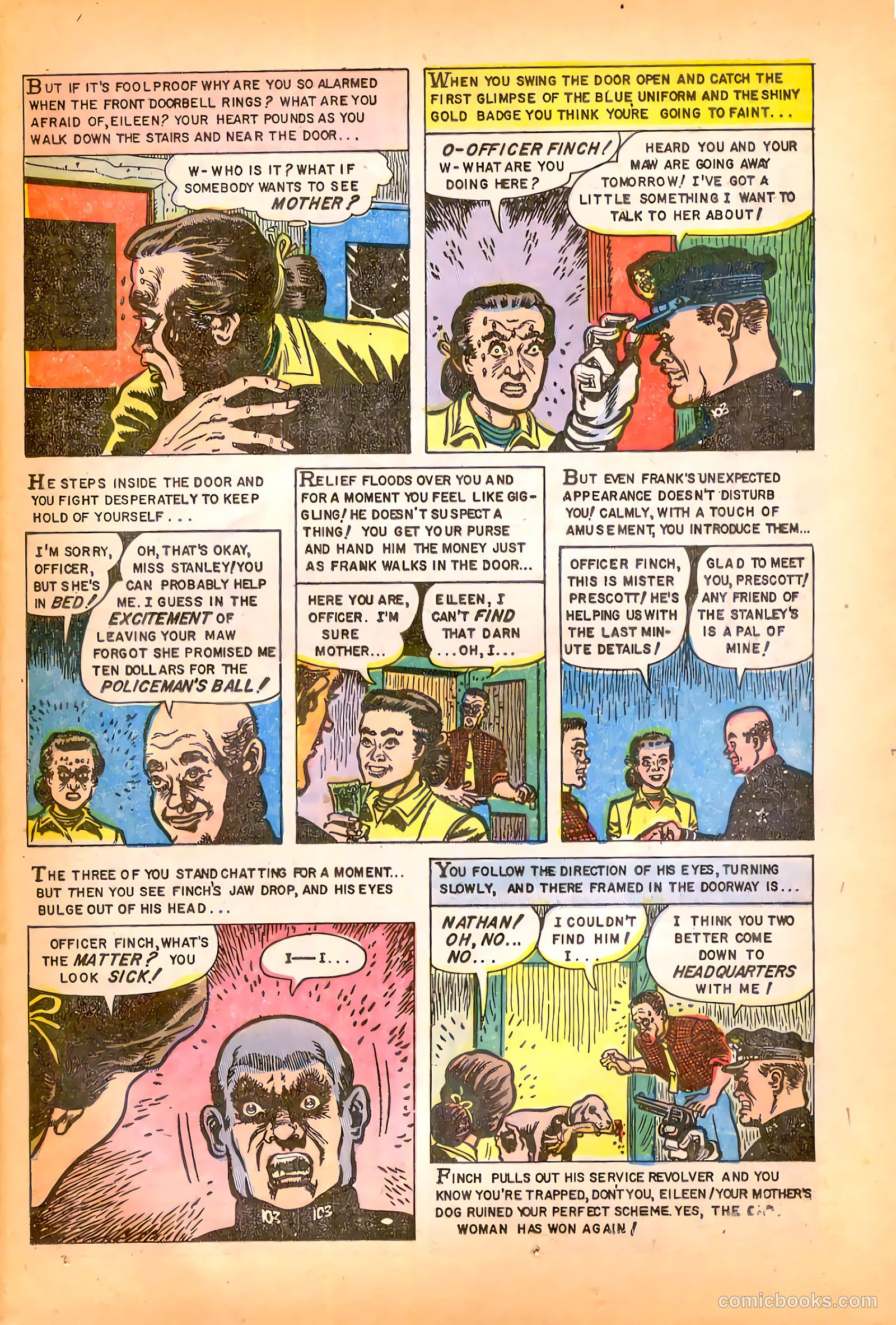 Fight against Crime #20 (1954) — page 25 of 36