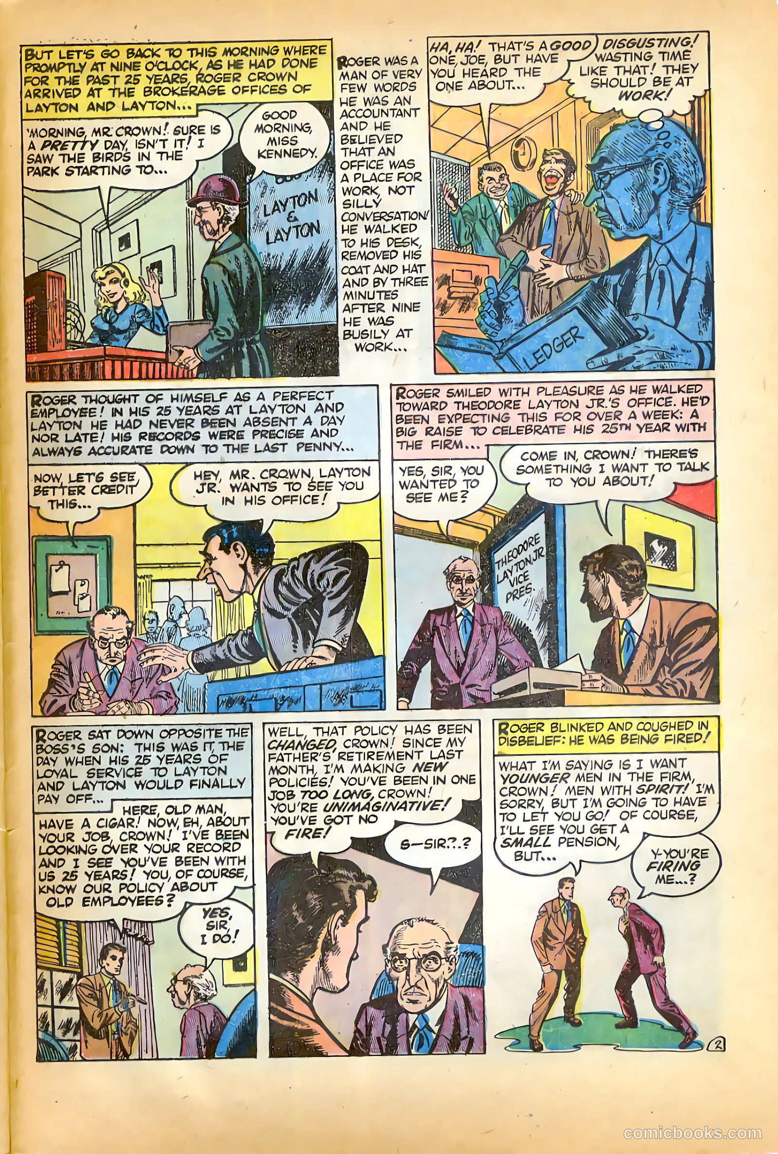 Fight against Crime #20 (1954) — page 29 of 36