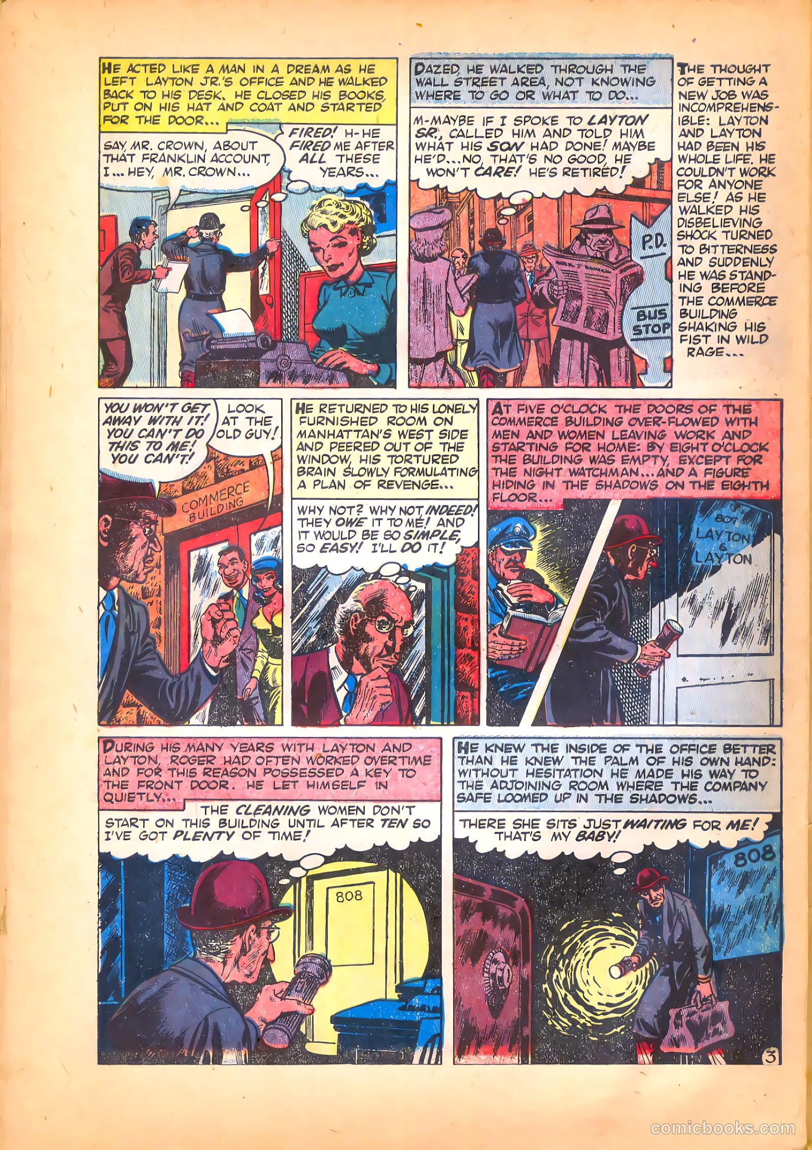 Fight against Crime #20 (1954) — page 30 of 36