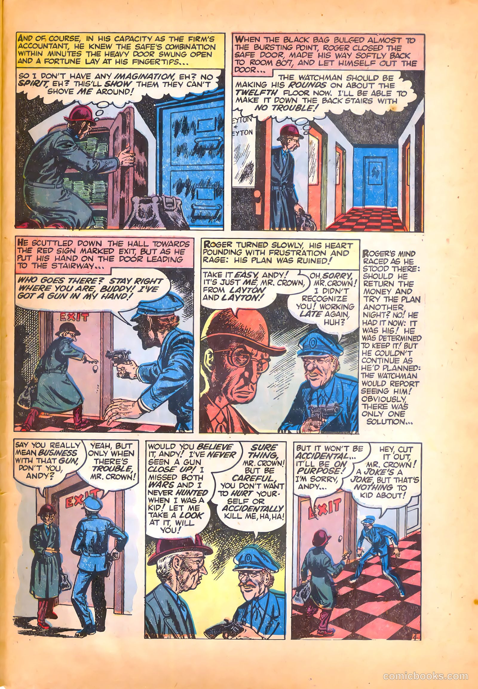 Fight against Crime #20 (1954) — page 31 of 36