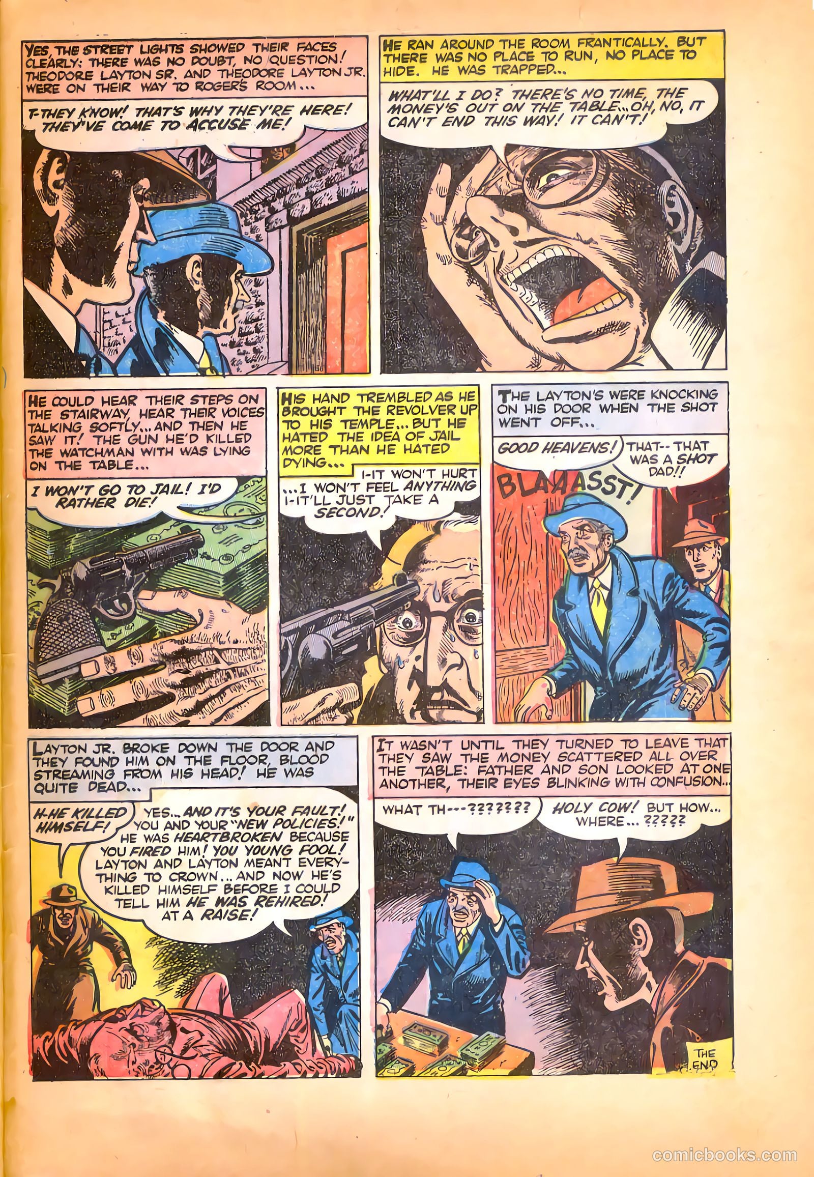 Fight against Crime #20 (1954) — page 33 of 36