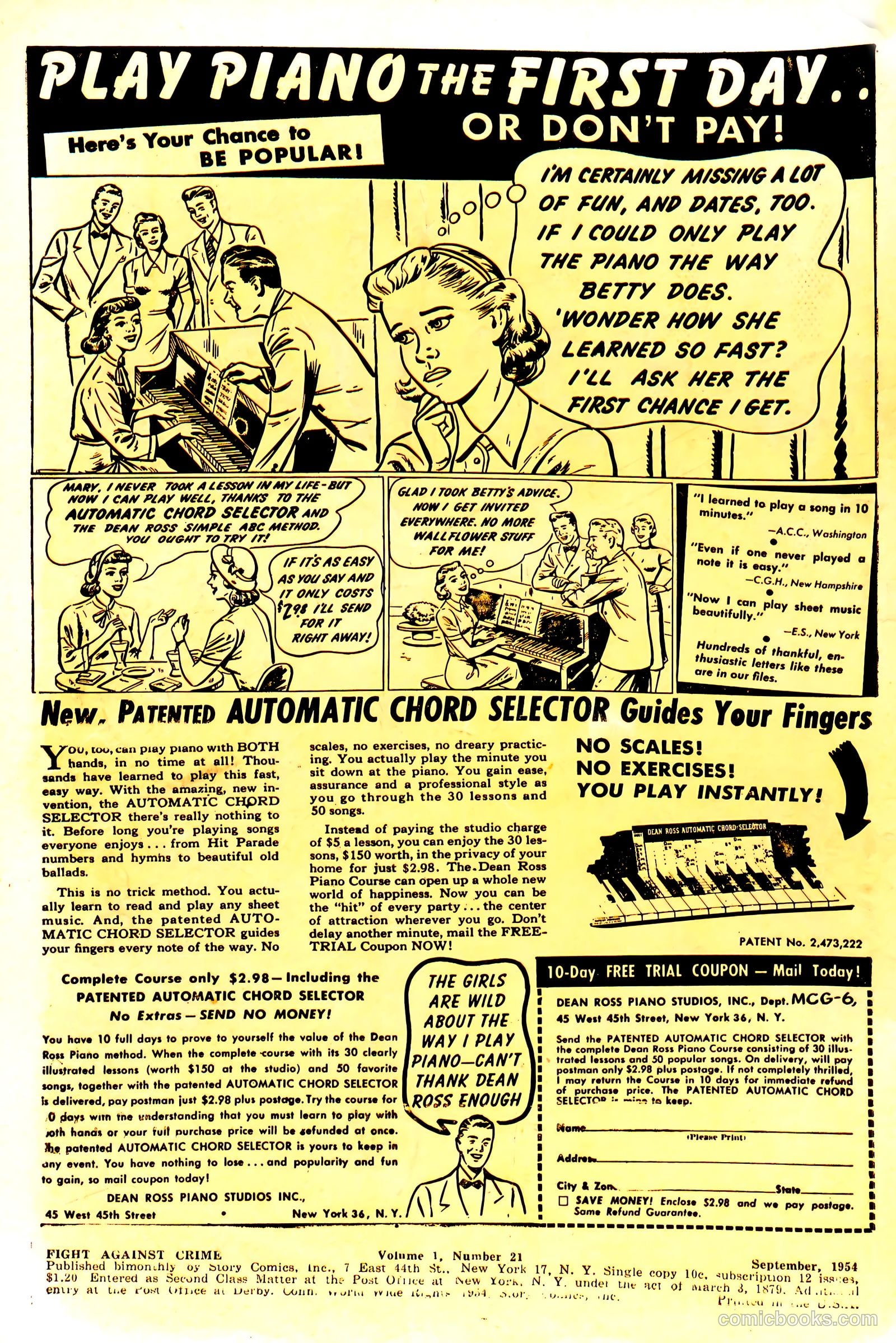 Fight against Crime #21 (1954) — page 2 of 36