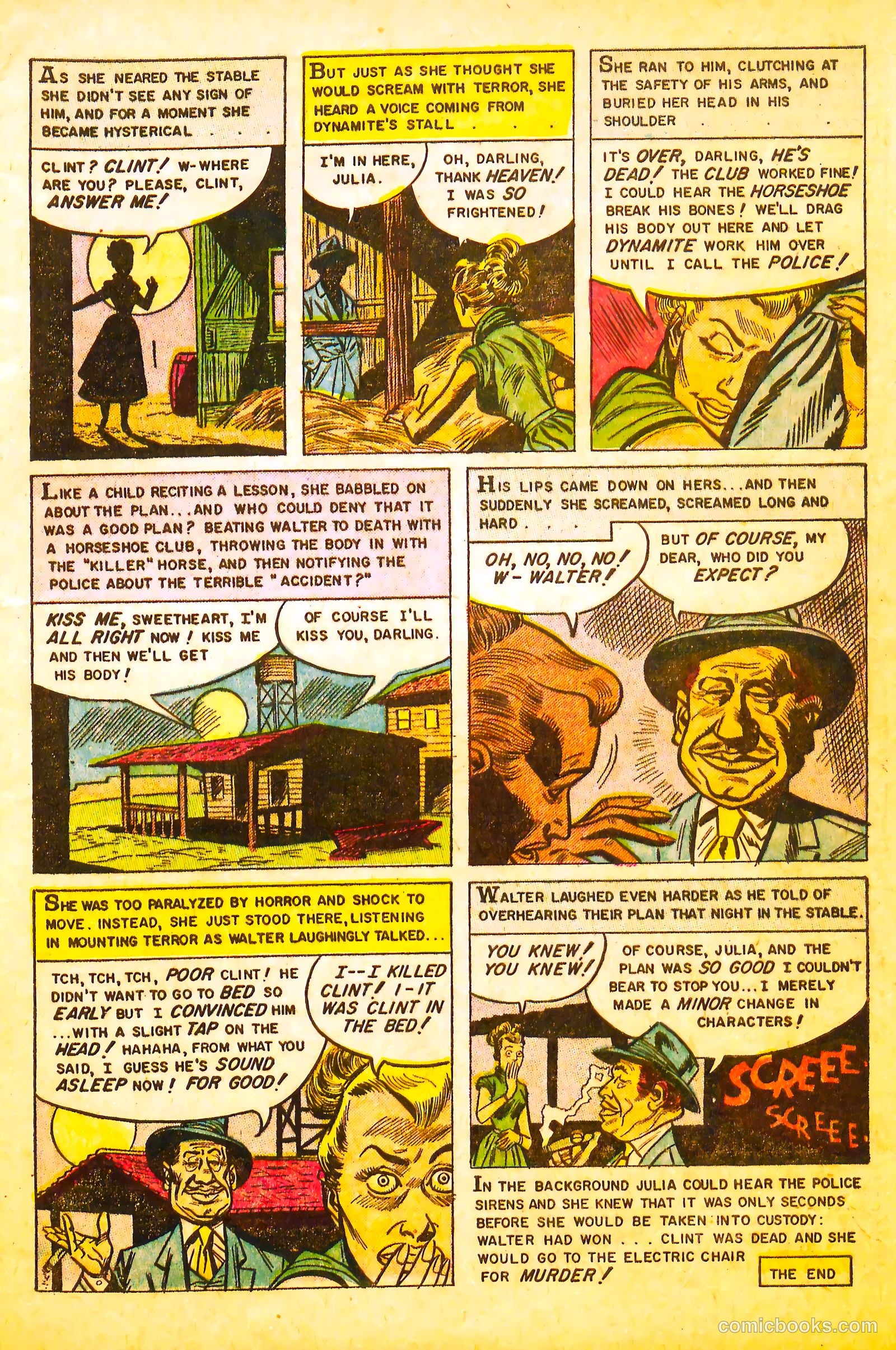 Fight against Crime #21 (1954) — page 9 of 36