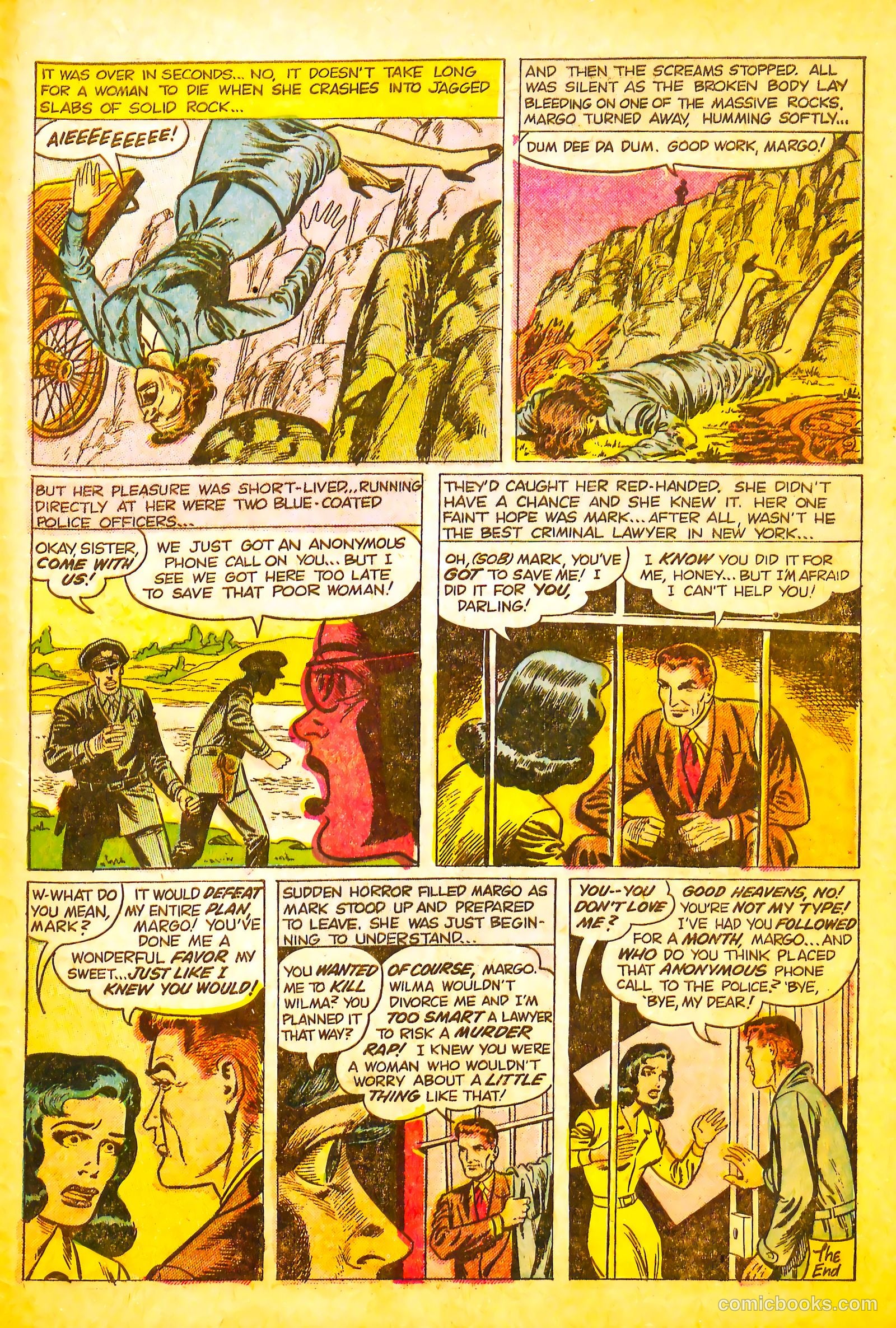 Fight against Crime #21 (1954) — page 33 of 36