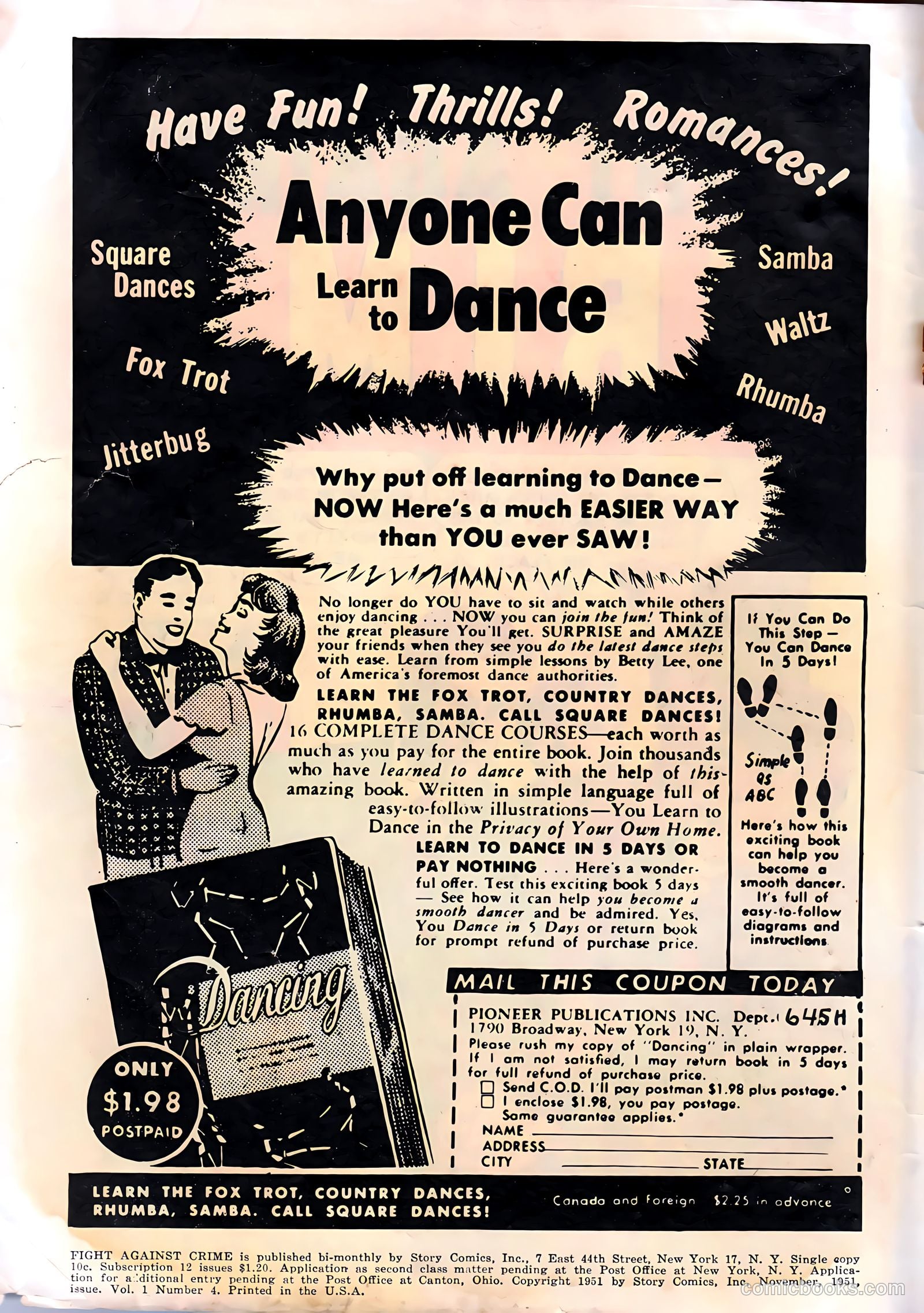 Fight against Crime #4 (1951) — page 2 of 36