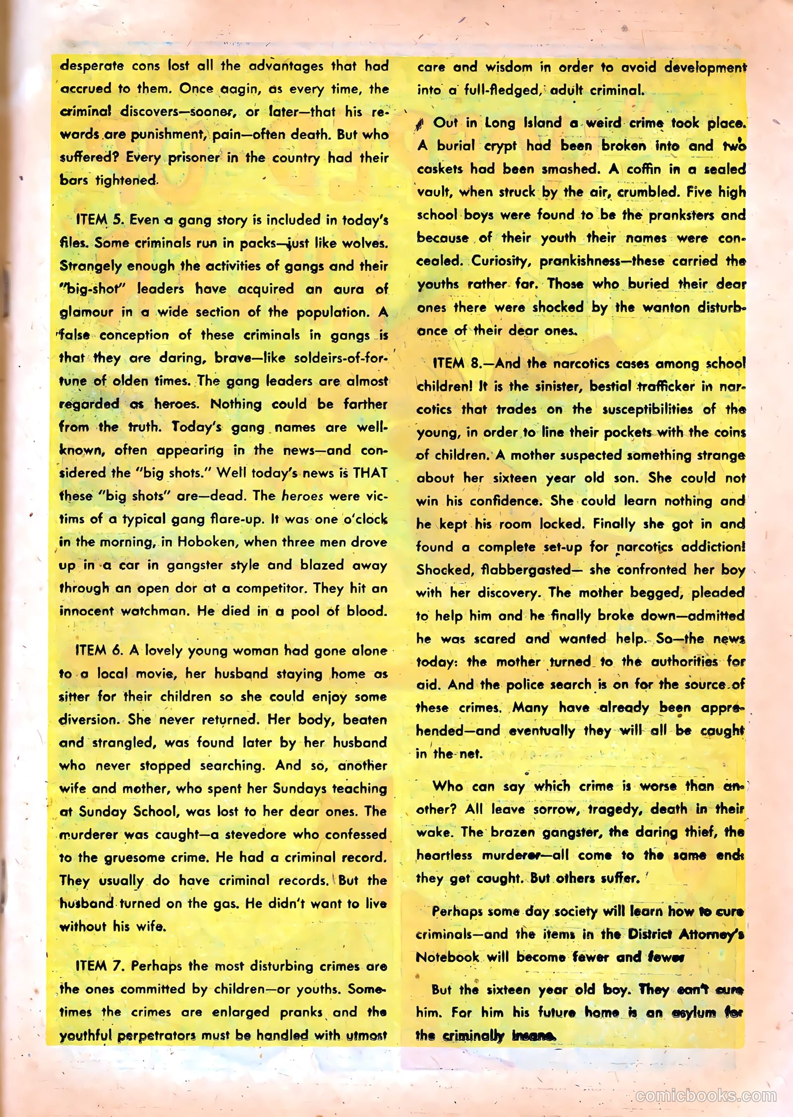 Fight against Crime #4 (1951) — page 19 of 36