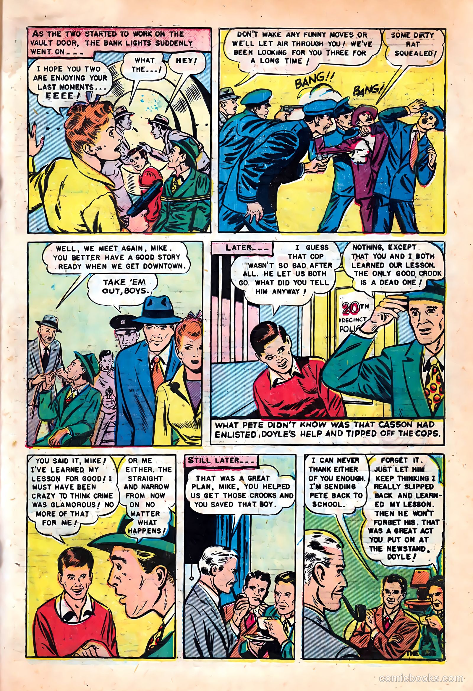 Fight against Crime #4 (1951) — page 33 of 36