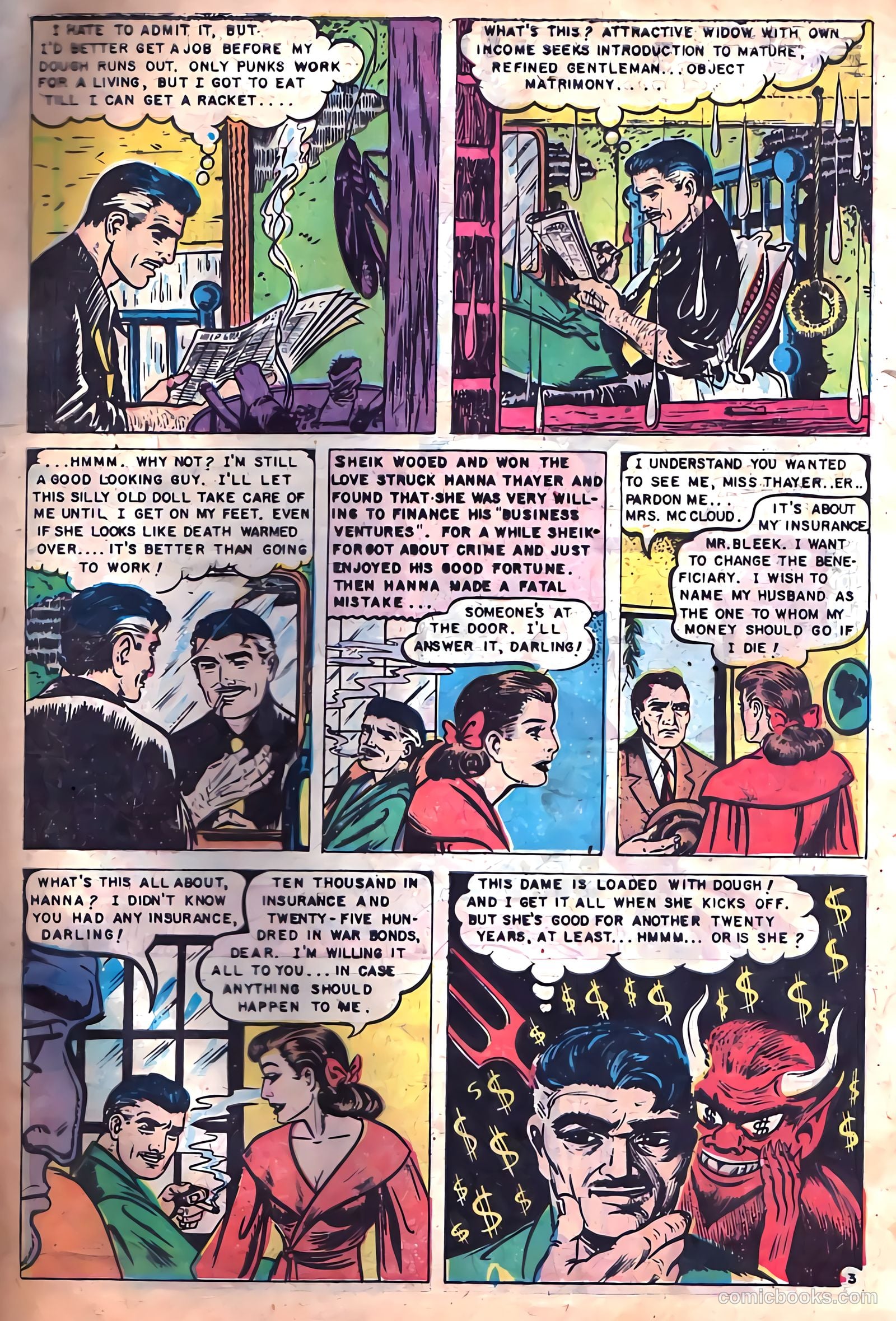 Fight against Crime #5 (1952) — page 29 of 36