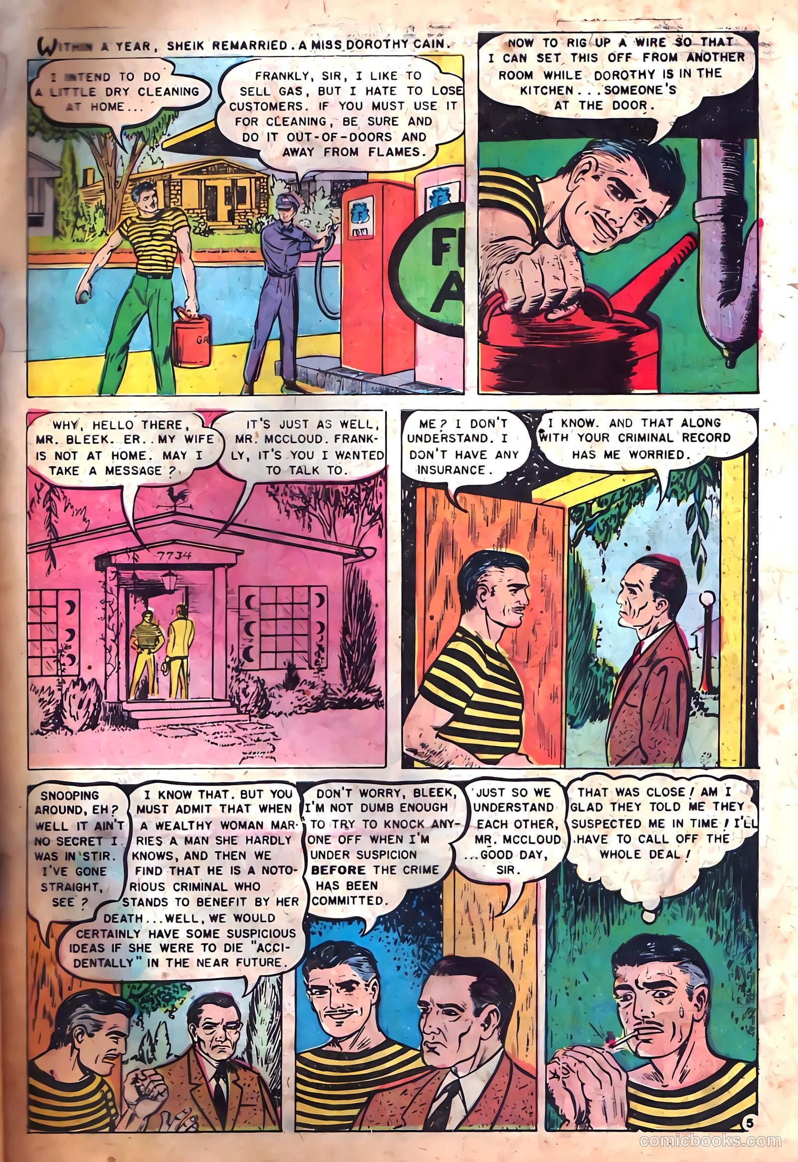 Fight against Crime #5 (1952) — page 31 of 36