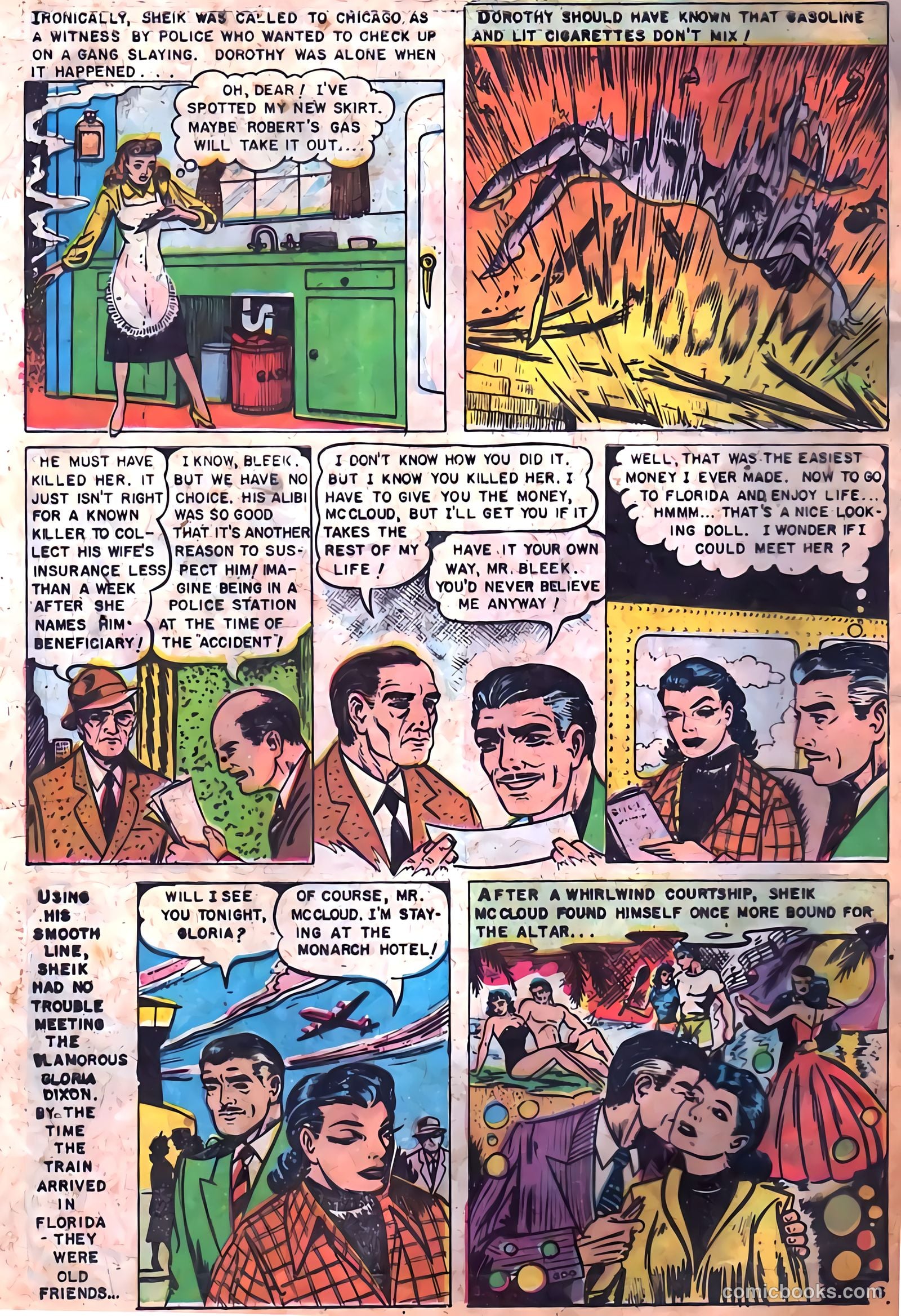 Fight against Crime #5 (1952) — page 32 of 36