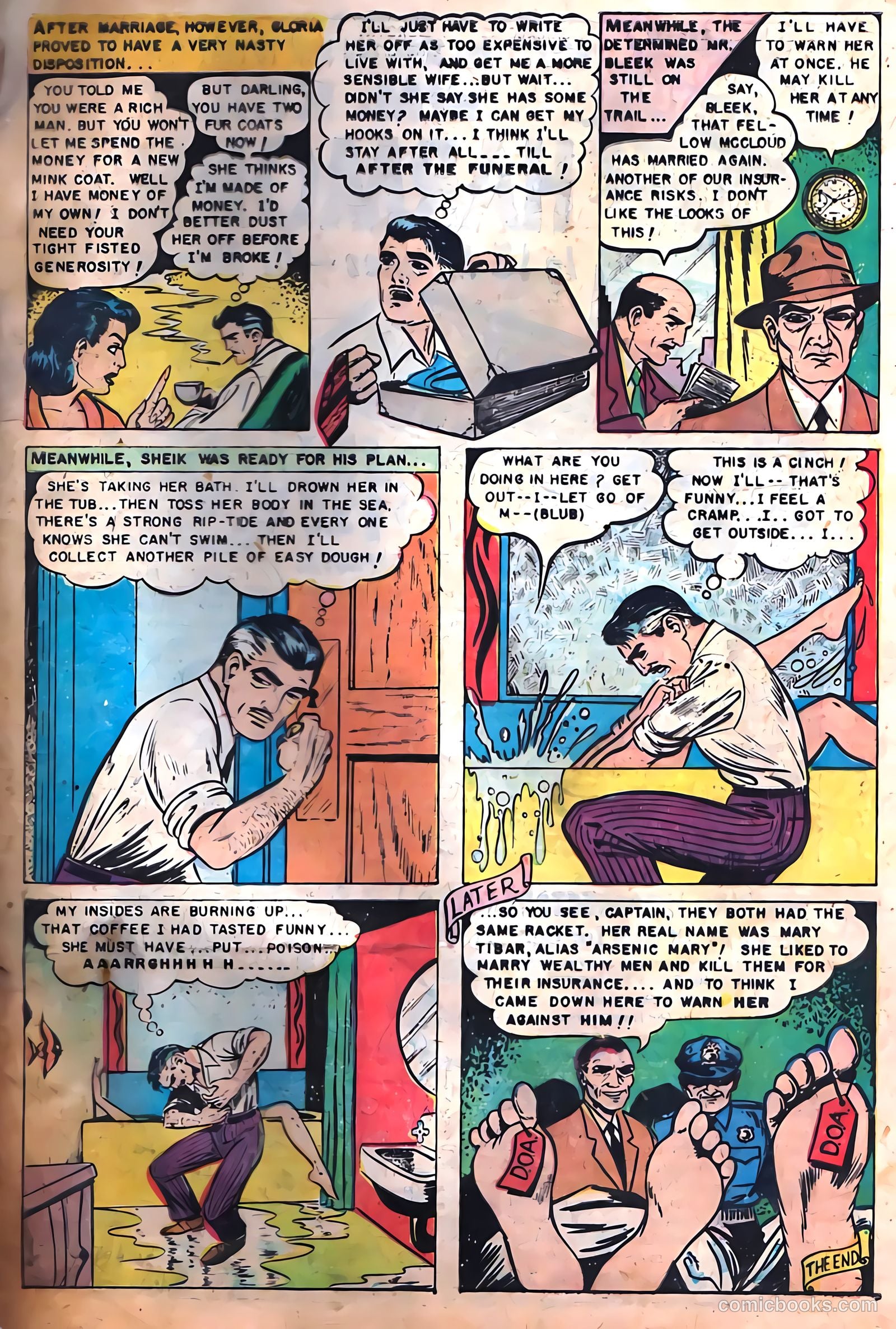 Fight against Crime #5 (1952) — page 33 of 36