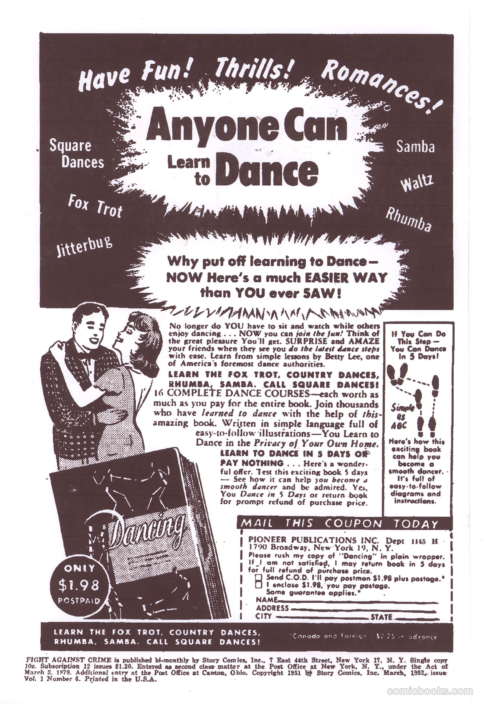 Fight against Crime #6 (1952) — page 2 of 36