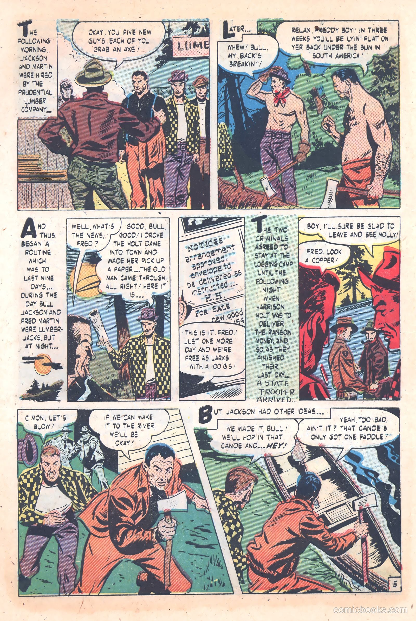 Fight against Crime #6 (1952) — page 7 of 36