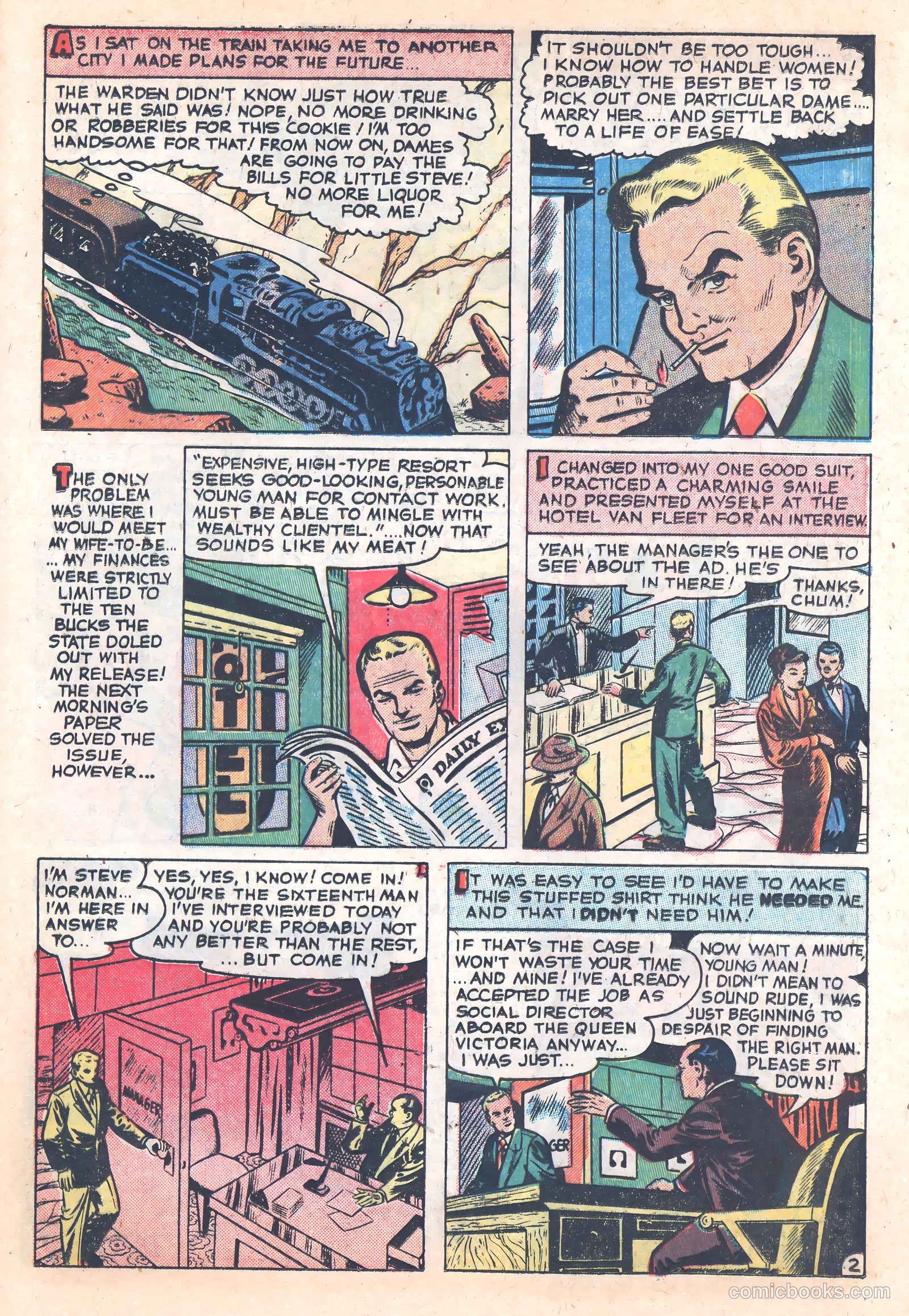 Fight against Crime #6 (1952) — page 21 of 36