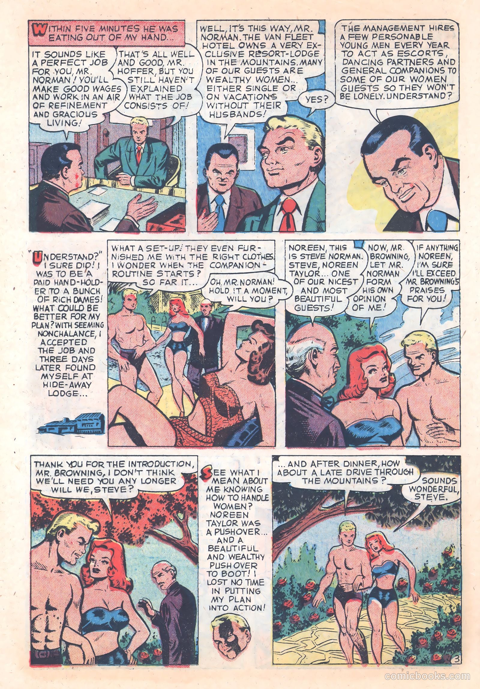Fight against Crime #6 (1952) — page 22 of 36