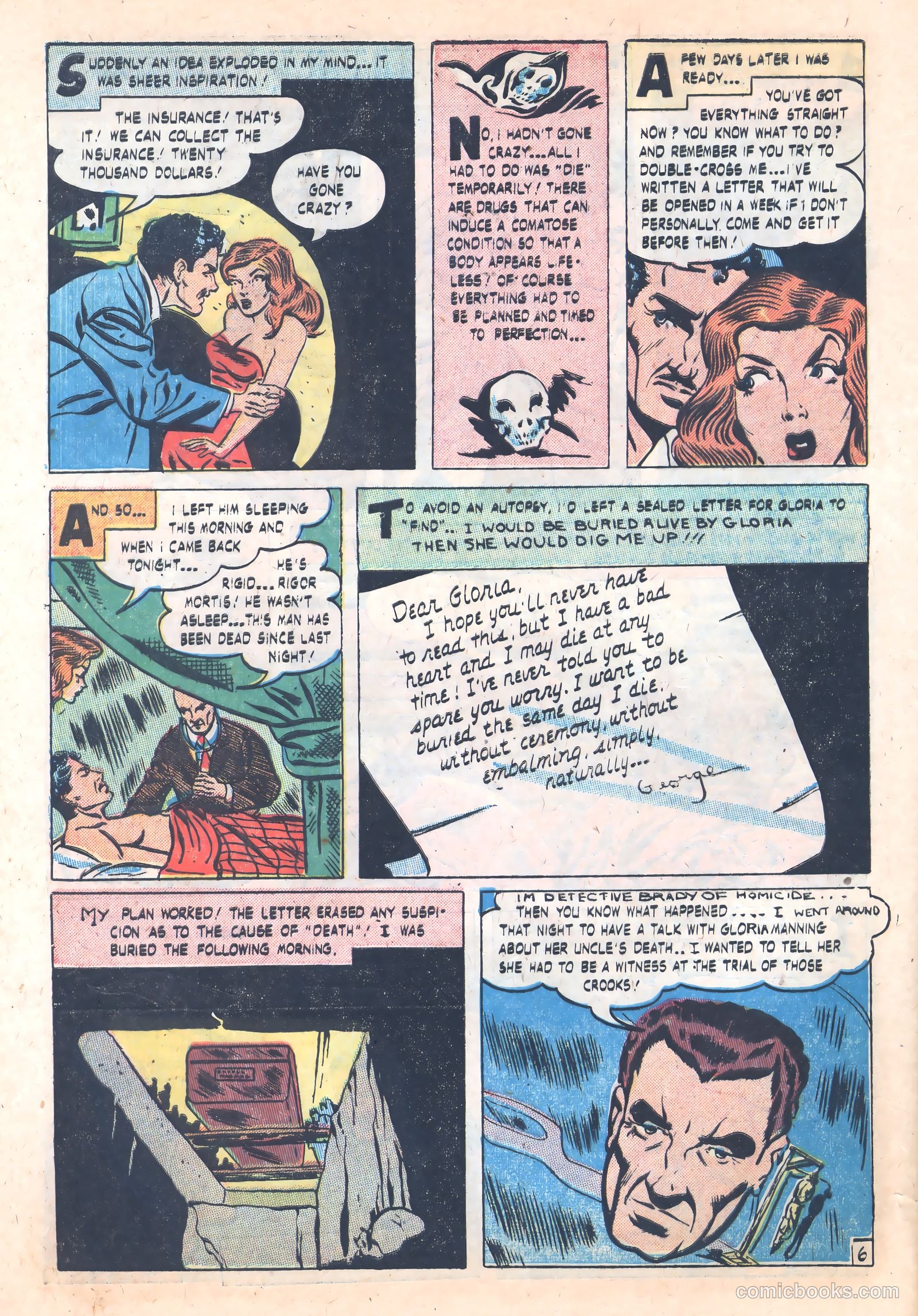 Fight against Crime #6 (1952) — page 32 of 36