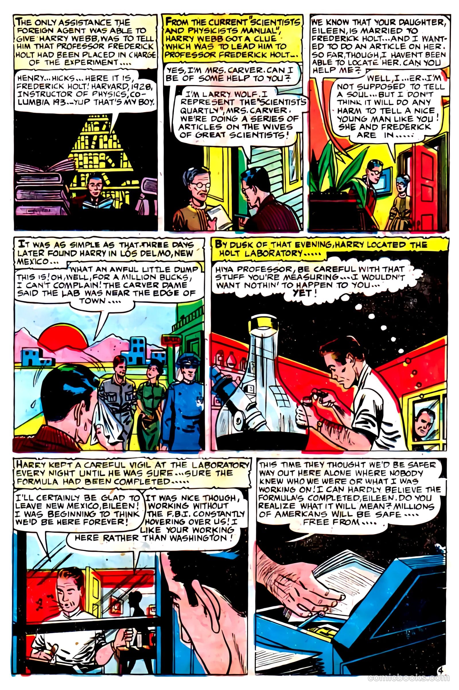 Fight against Crime #7 (1952) — page 4 of 7