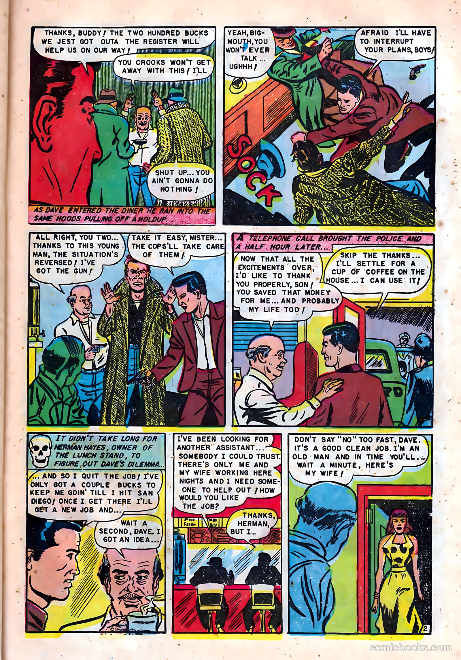 Fight against Crime #8 (1952) — page 21 of 36