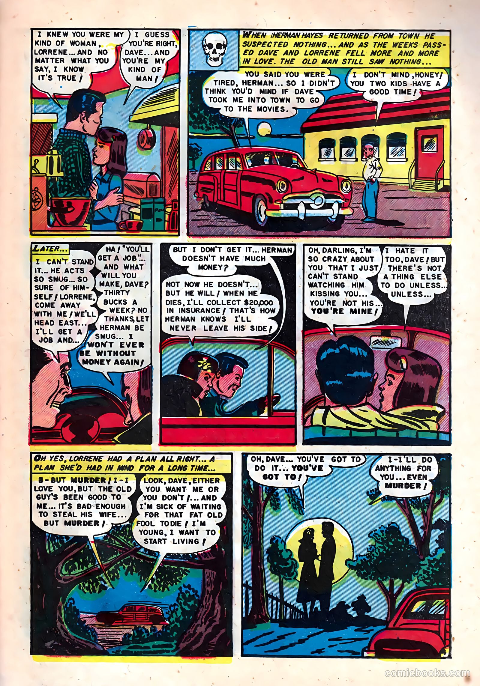 Fight against Crime #8 (1952) — page 23 of 36