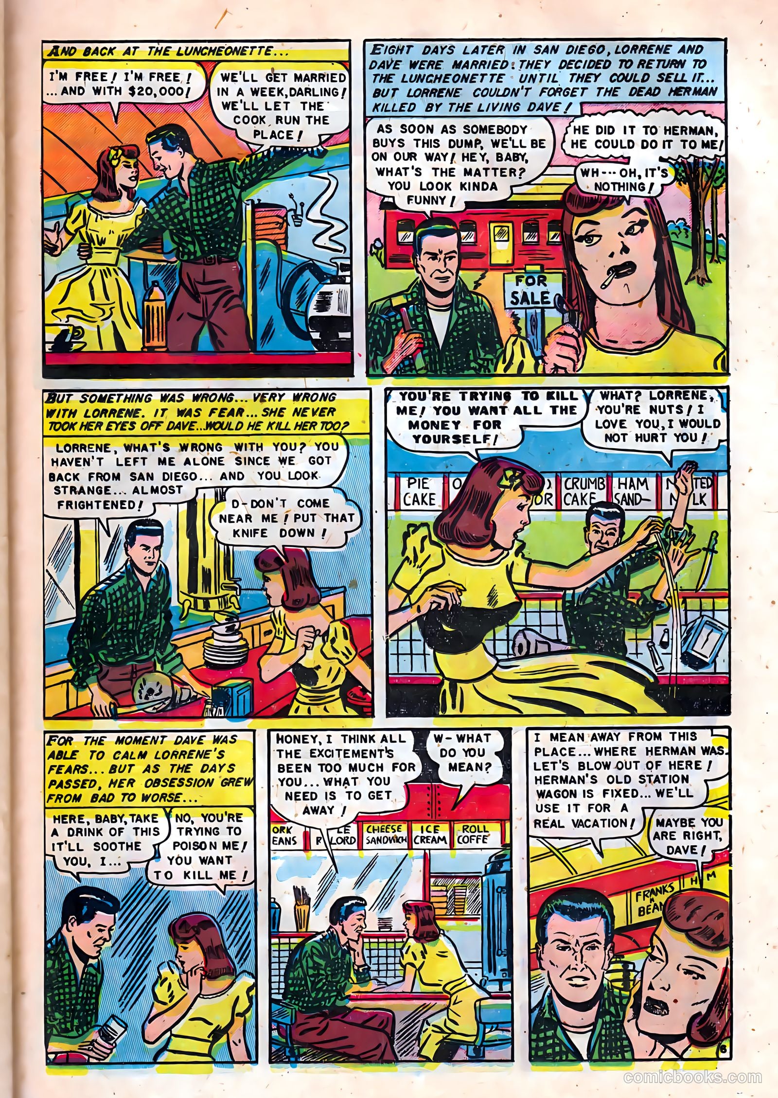 Fight against Crime #8 (1952) — page 25 of 36
