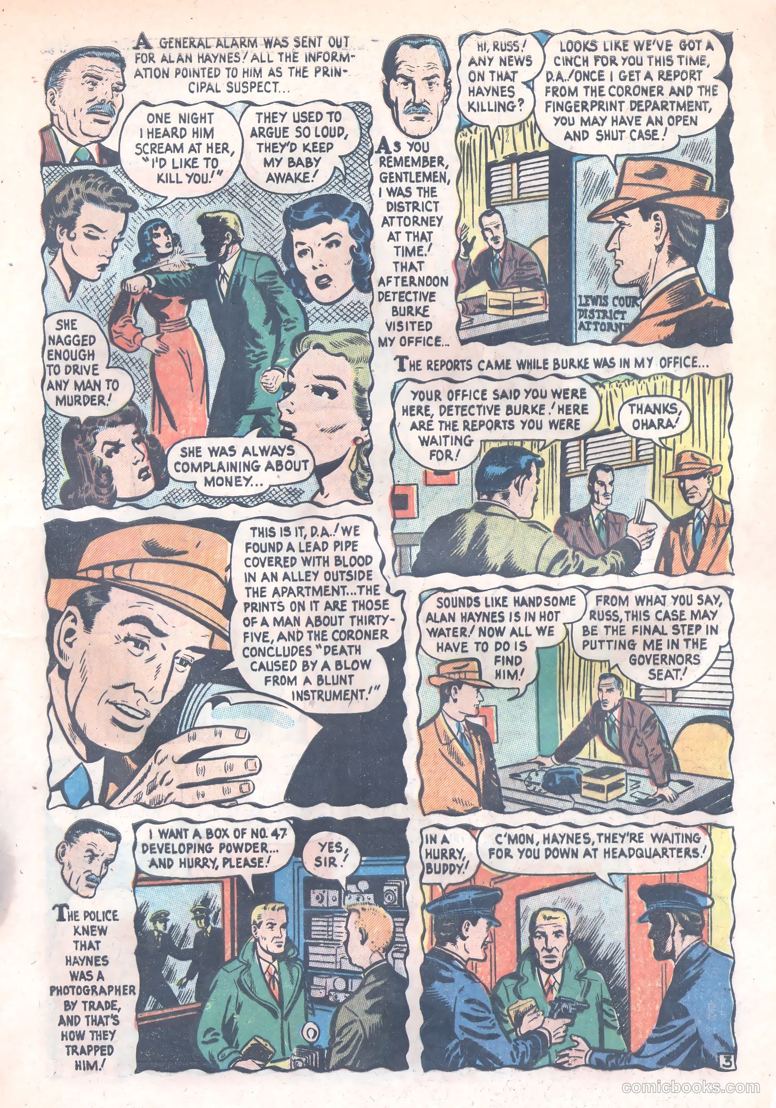 Fight against Crime #9 (1952) — page 5 of 37