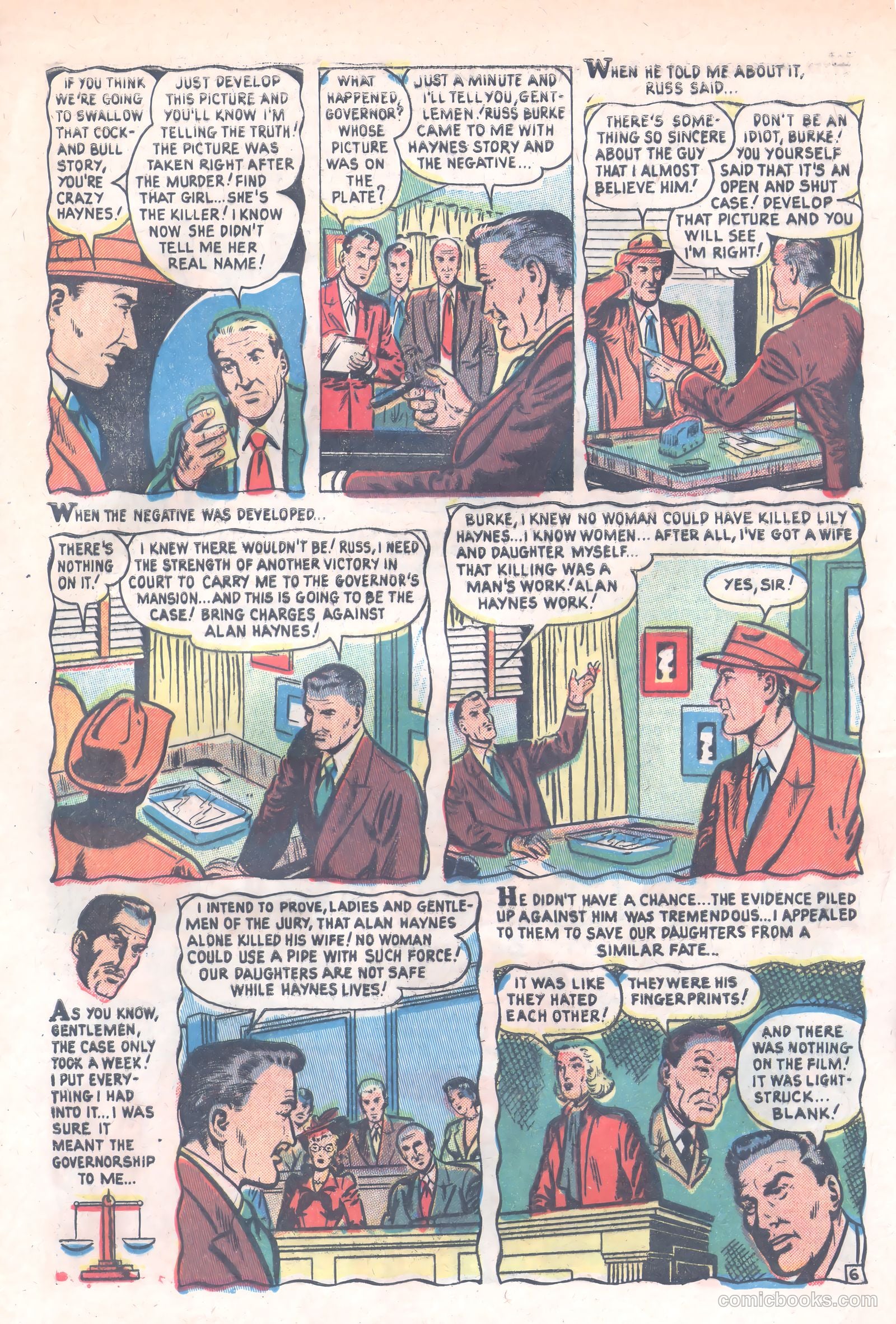 Fight against Crime #9 (1952) — page 8 of 37
