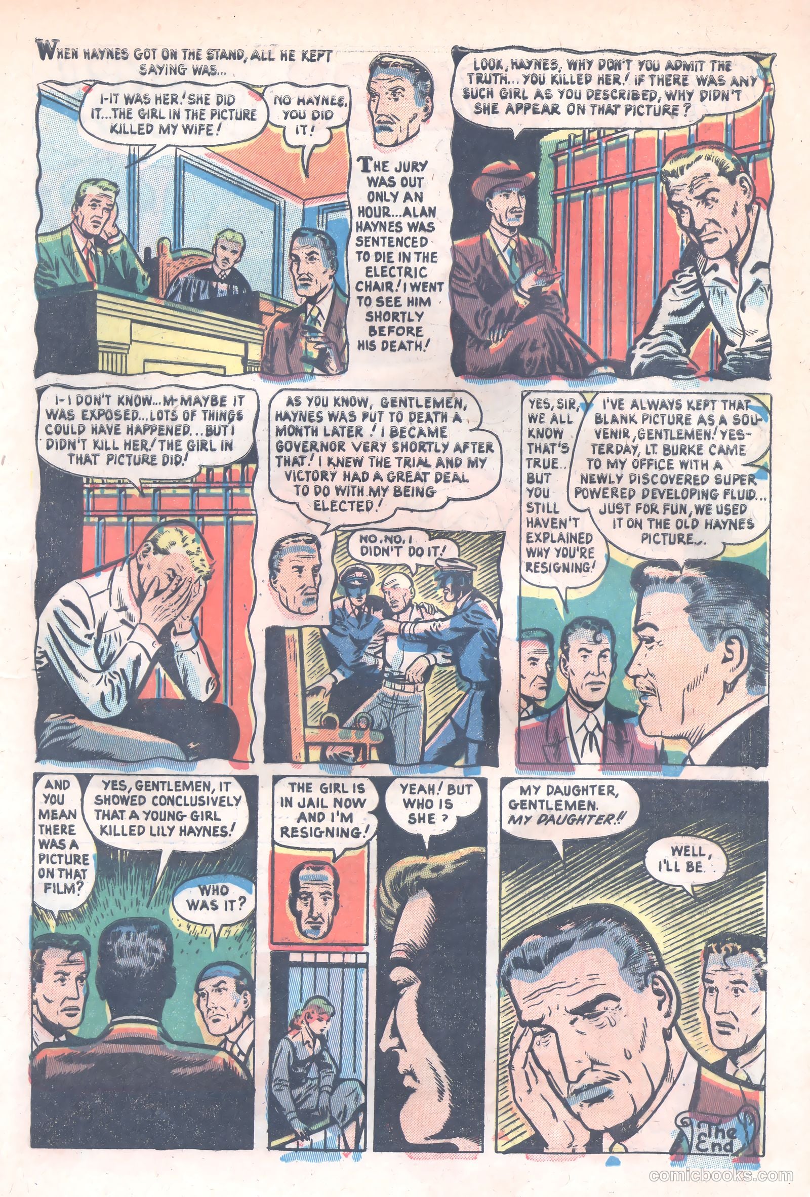 Fight against Crime #9 (1952) — page 9 of 37