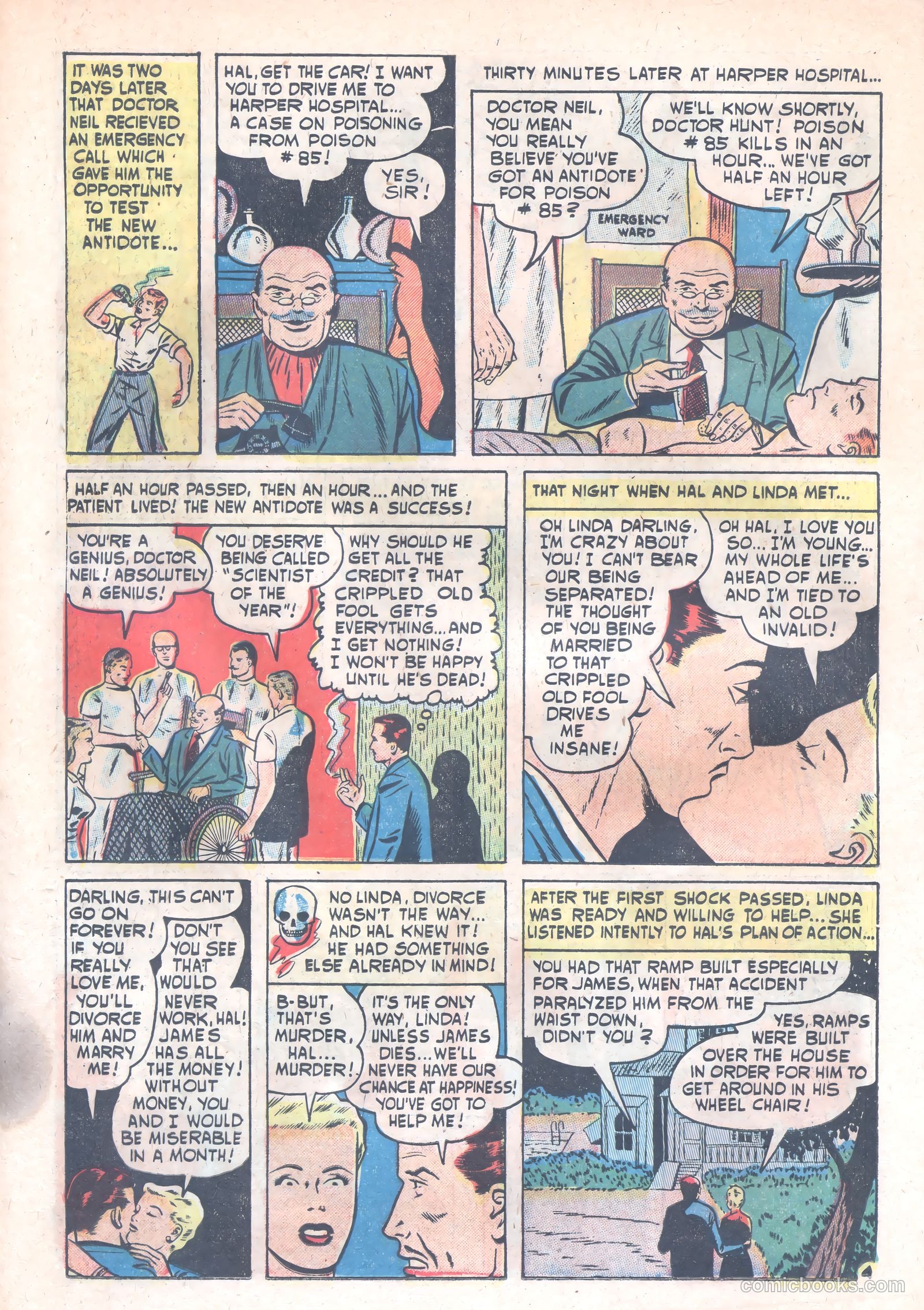 Fight against Crime #9 (1952) — page 23 of 37
