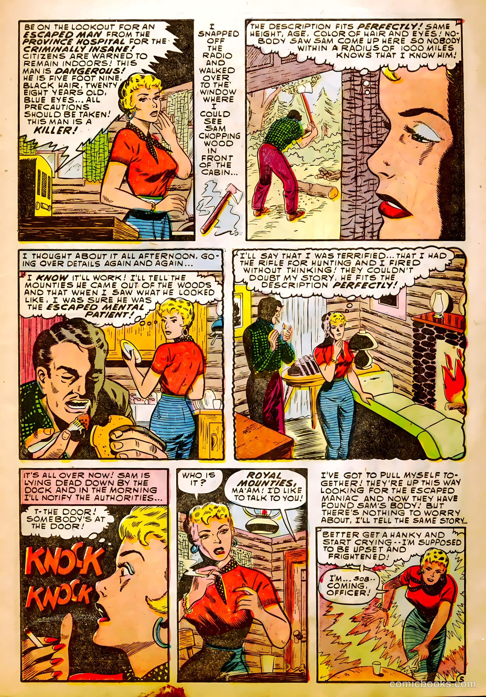 Fight Against the Guilty #22 (1954) — page 7 of 37