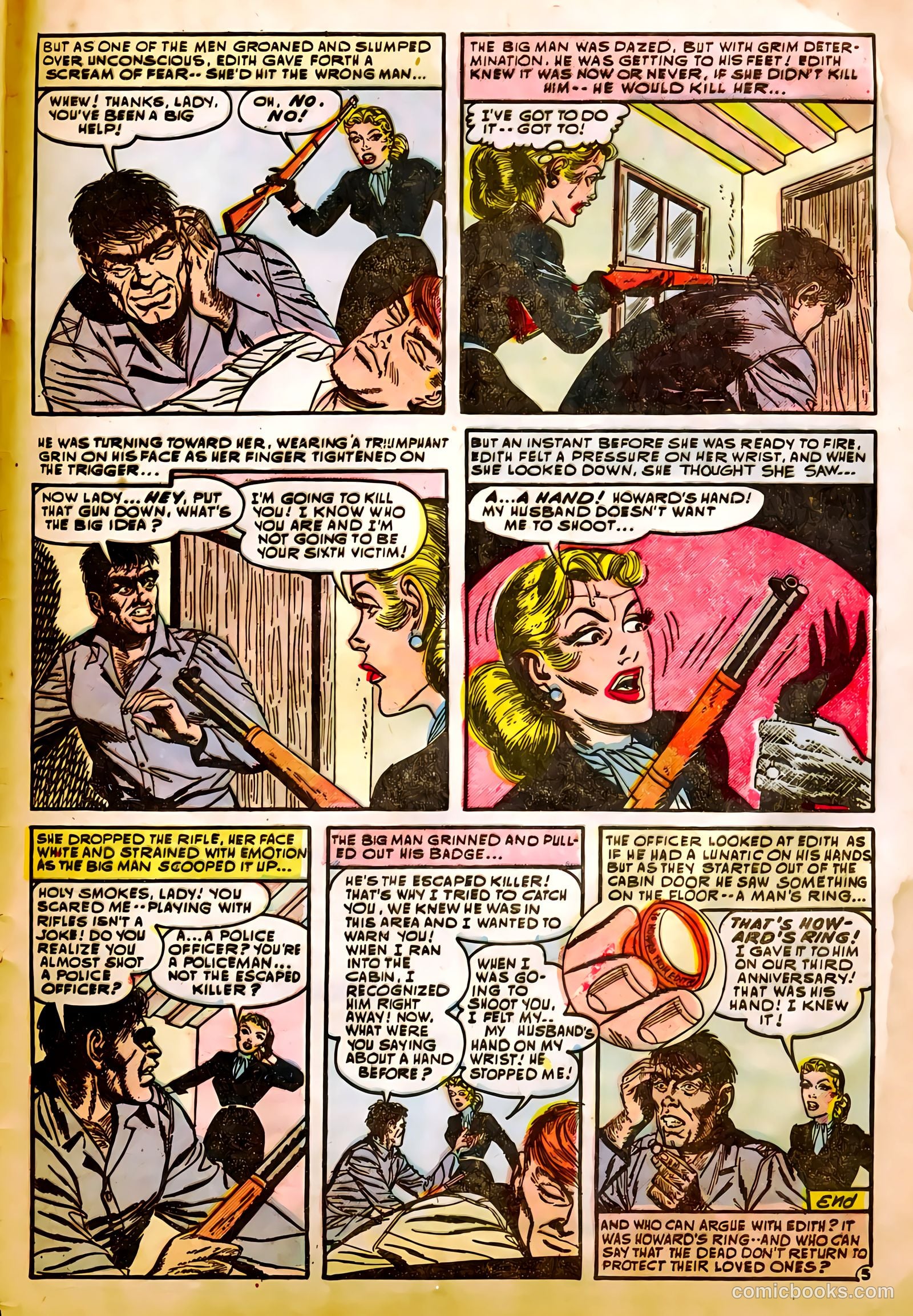 Fight Against the Guilty #22 (1954) — page 33 of 37