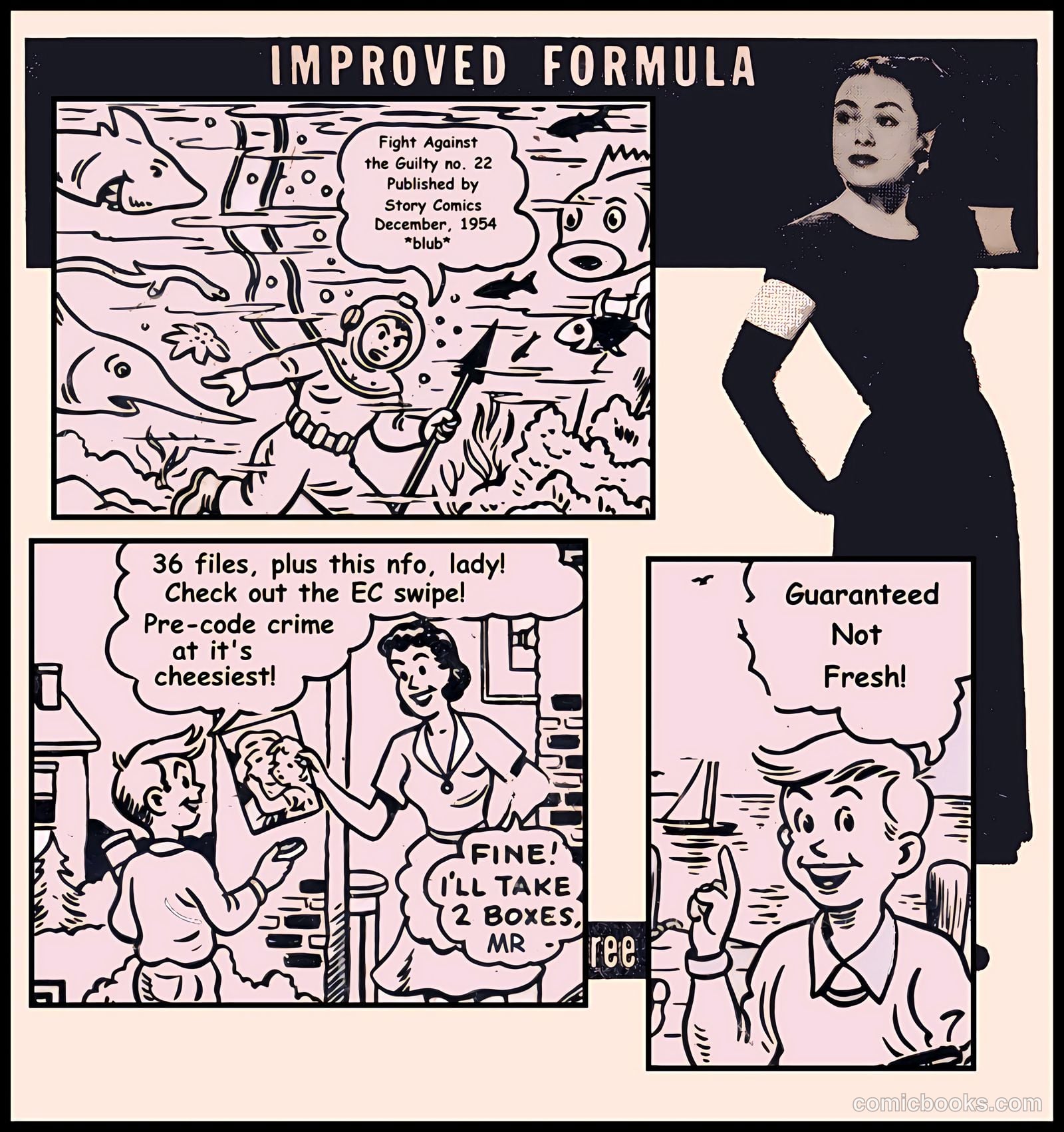 Fight Against the Guilty #22 (1954) — page 37 of 37
